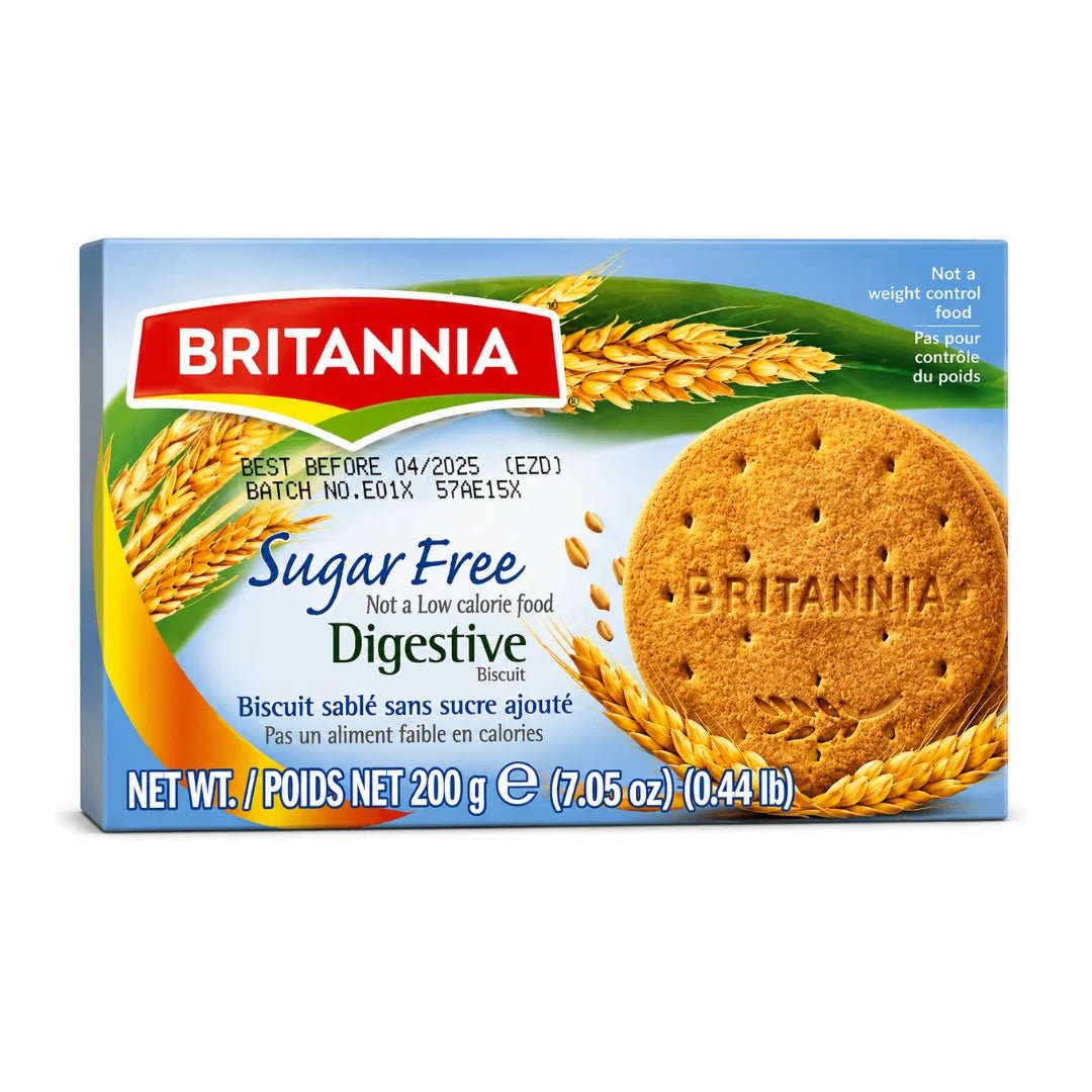Britannia Digestive Sugar Free Biscuits 7 OZ