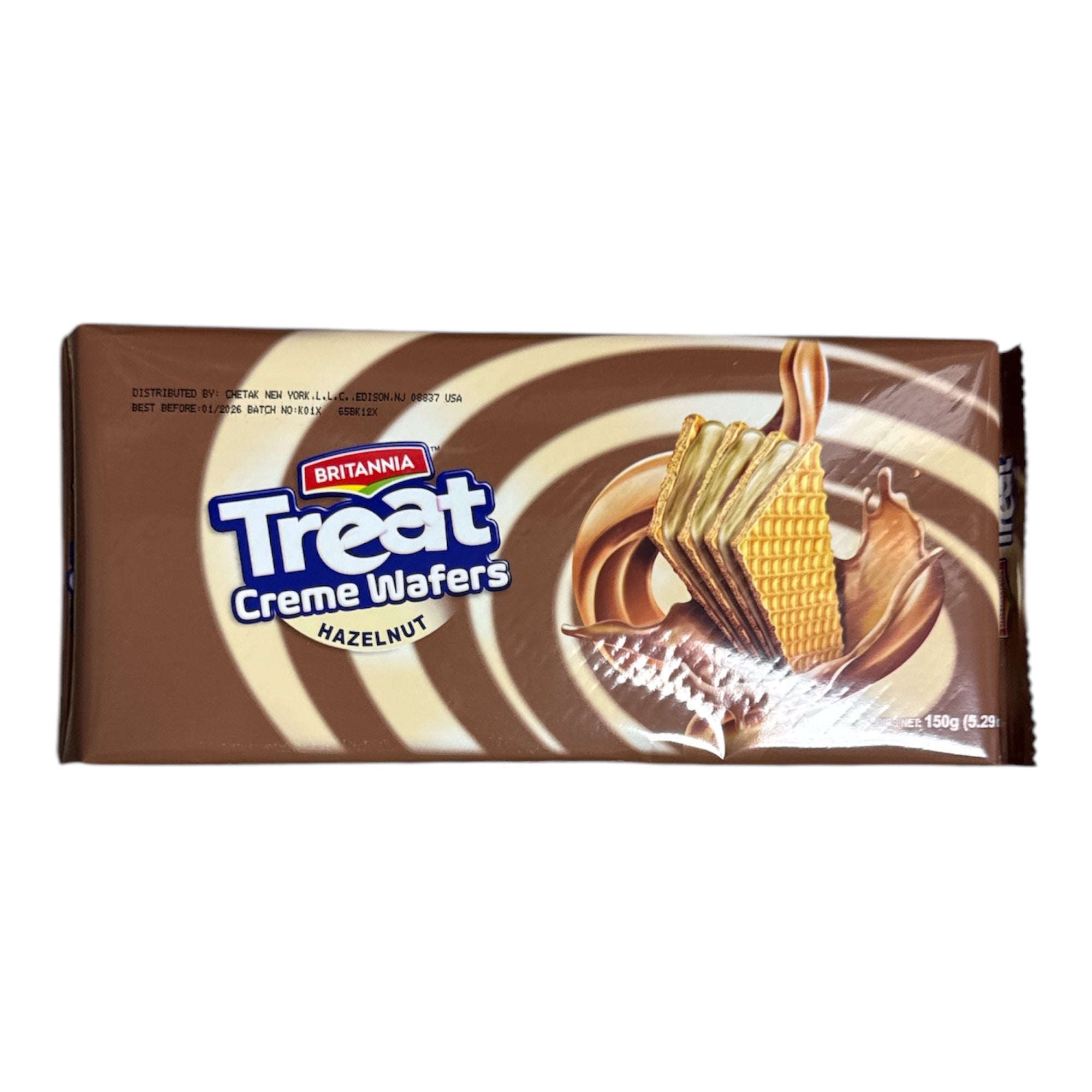Britannia Hazelnut creme wafer 150 gm