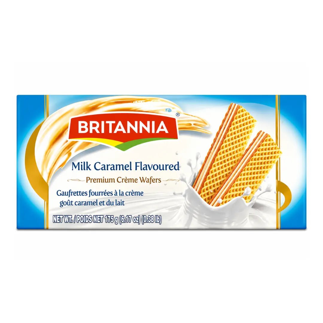 Britannia Milk Caramel Wafers 175 Gm