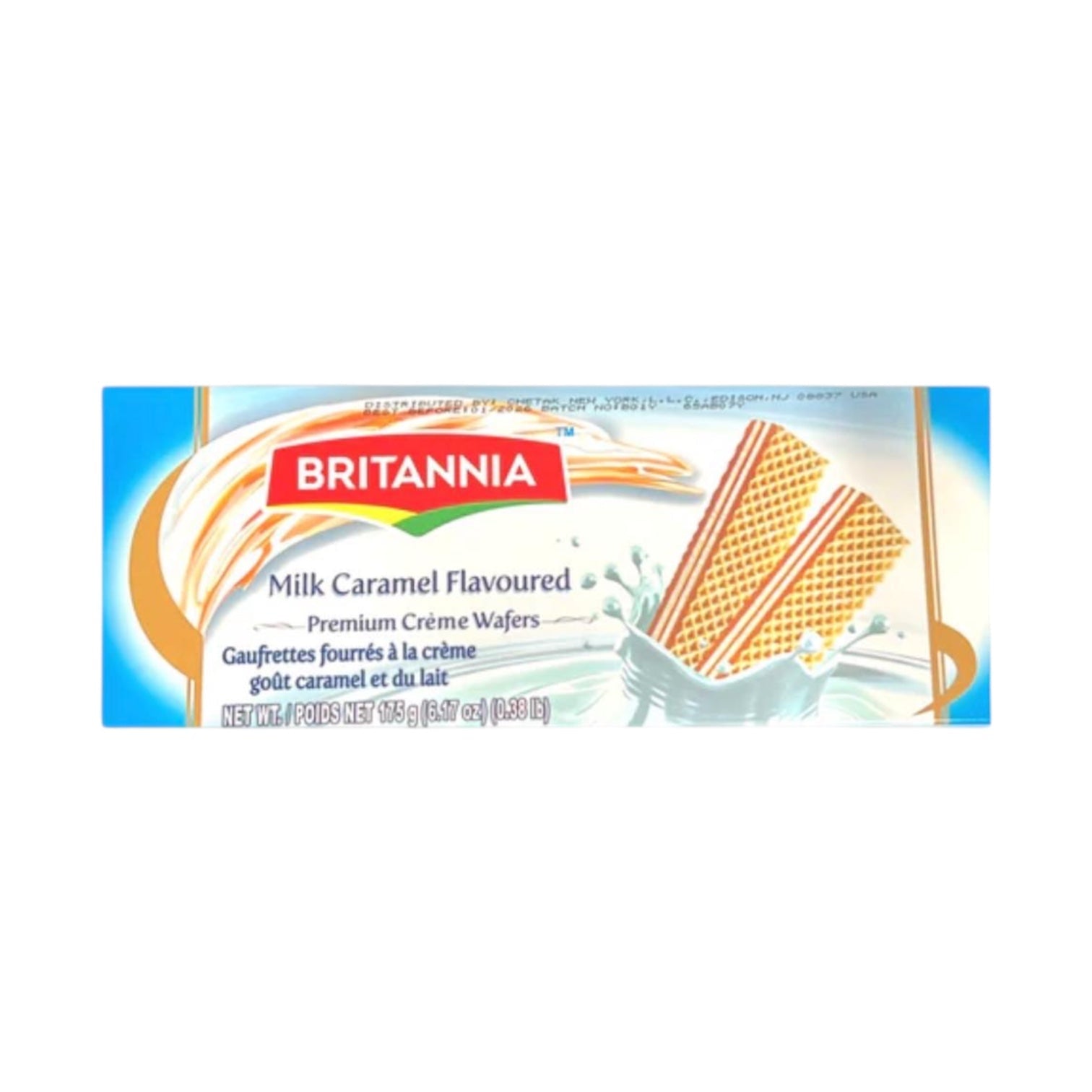 Britannia Milk Caramel Wafers 175 Gm