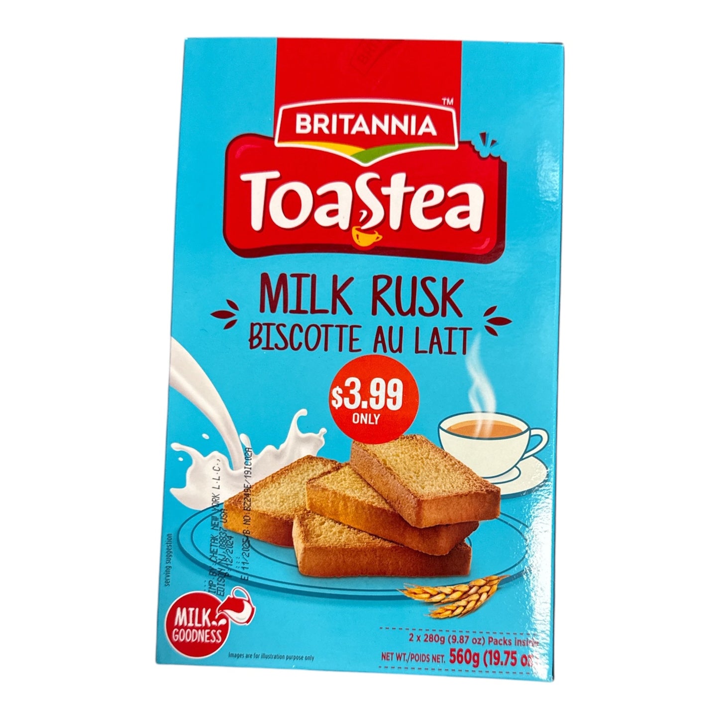 Britannia Milk Rusk 560 gm