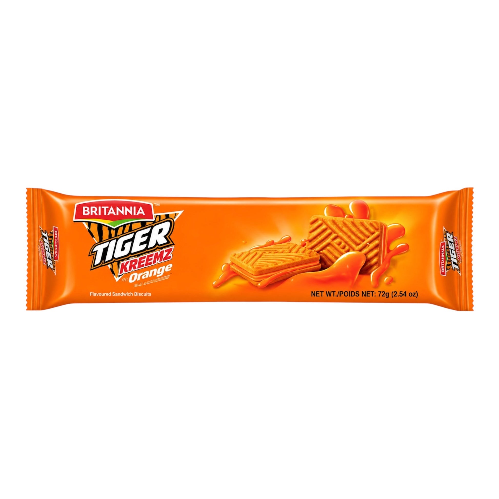 Britannia Tiger Kreemz Orange 2.5 Oz