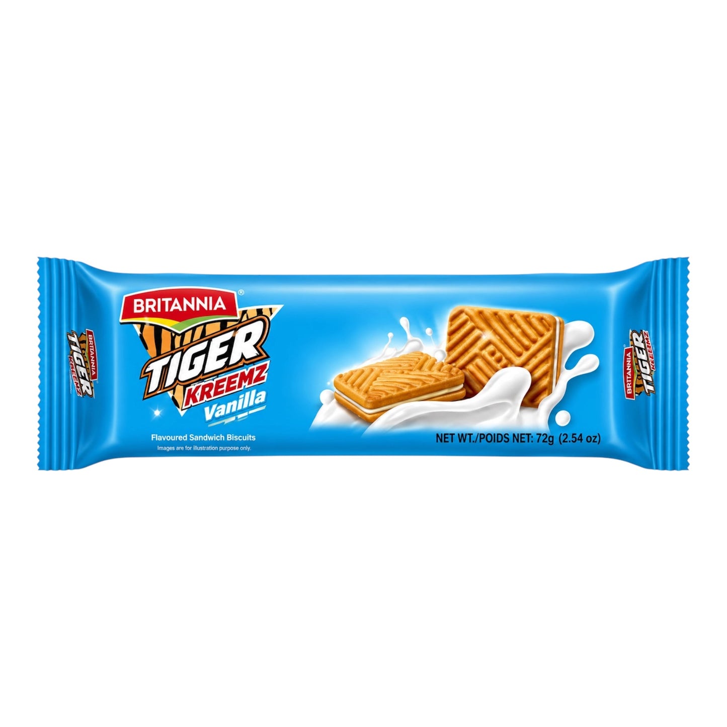 Britannia Tiger Kreemz Vanilla 2.5 Oz