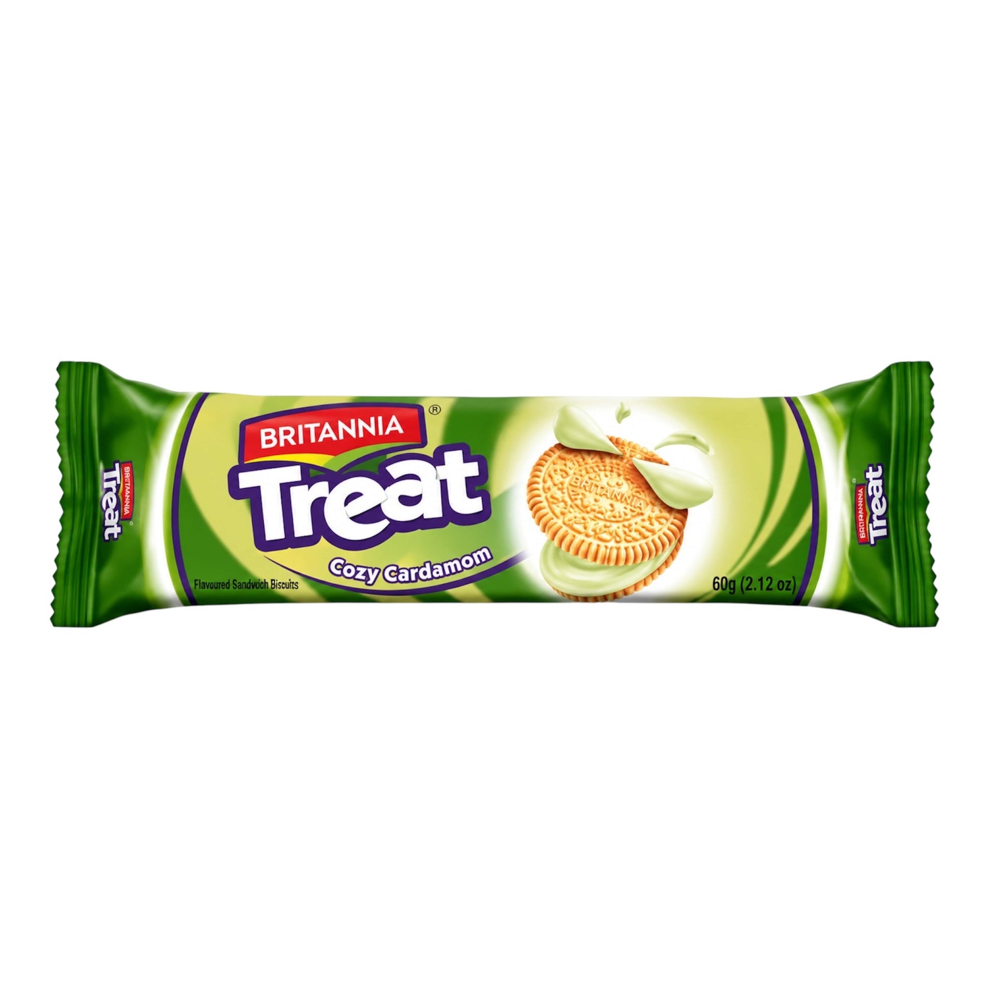 Britannia Treat Cardamom Biscuit 2.8 Oz