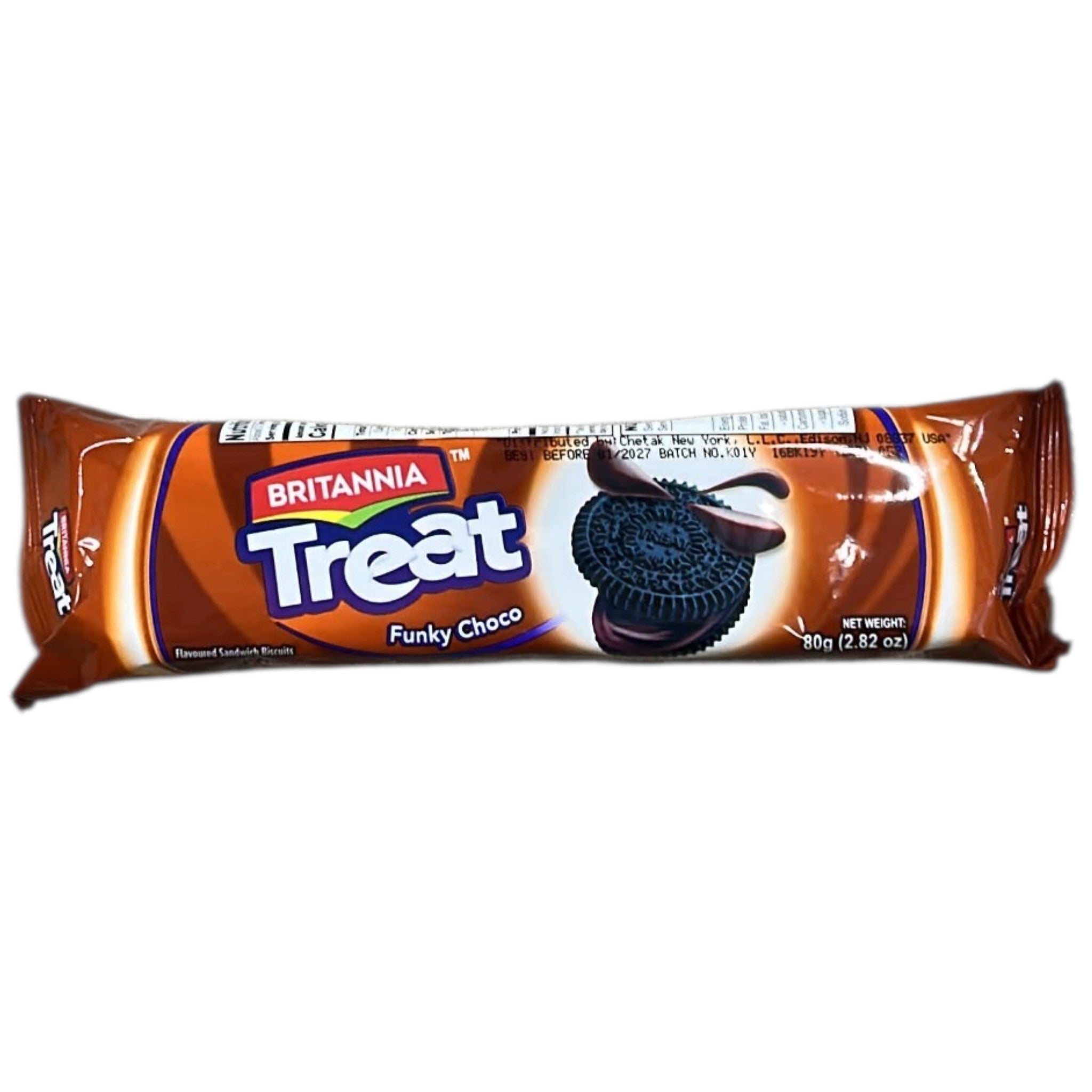 Britannia Treat Funky Choco Biscuit 80 gm