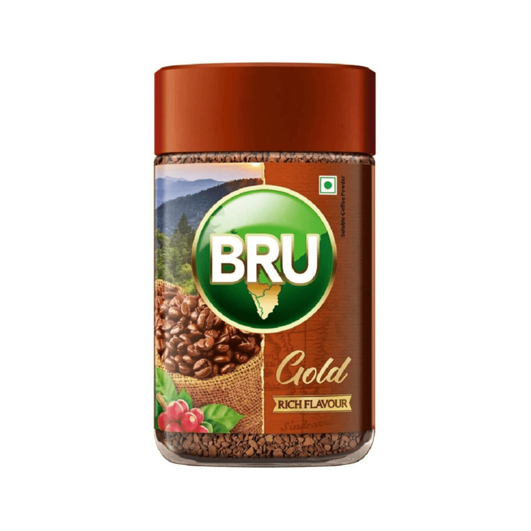 Bru Gold Instant Coffee Jar 100 Gm
