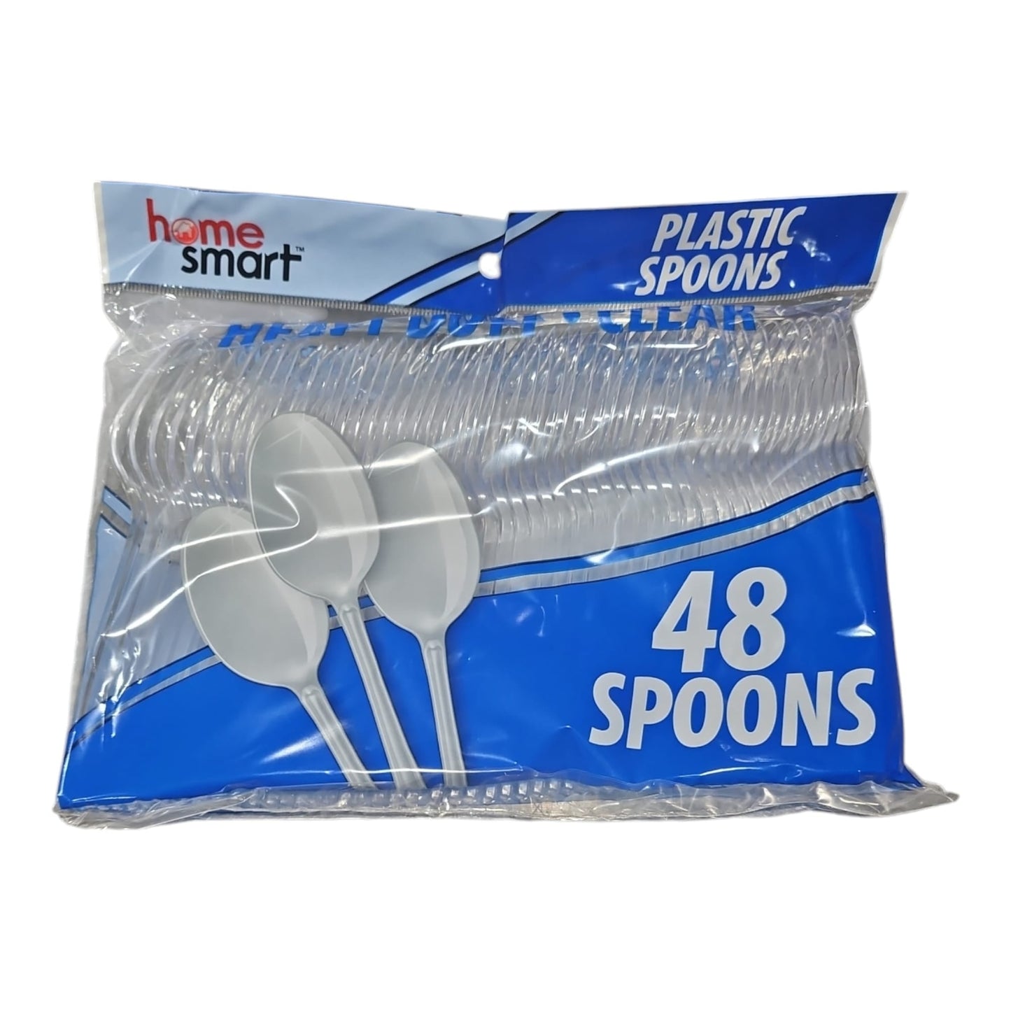 Clear Spoons 48ct