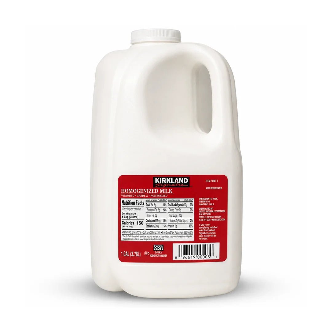 Costco Whole Milk 1 Gallon