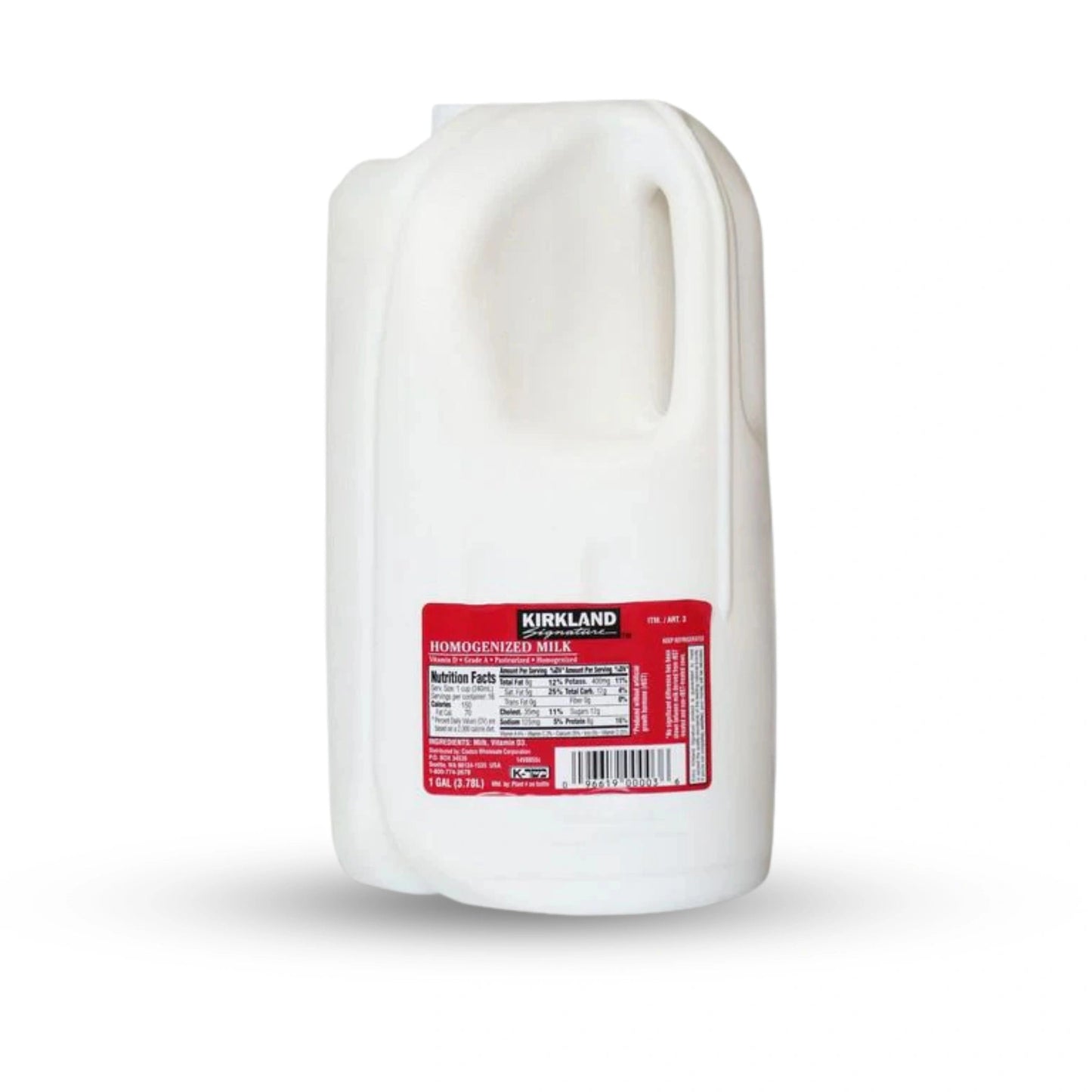 Costco Whole Milk 1 Gallon