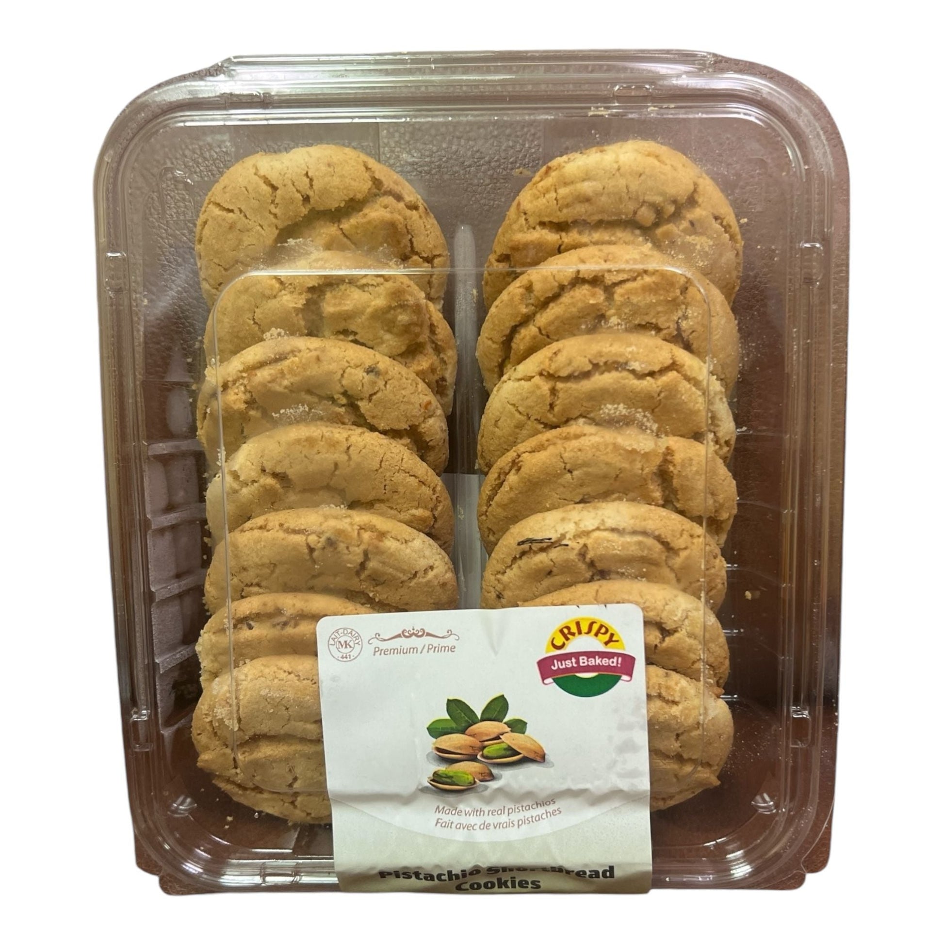Crispy Pistachio Cookies 350 GM (12 OZ)