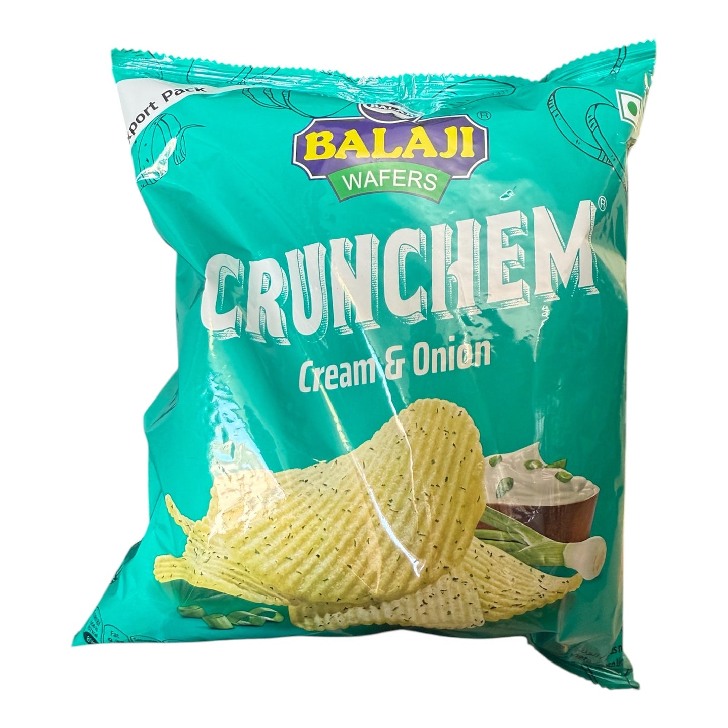 Crunchem Cream & Onion Potato Wafer 135 gm