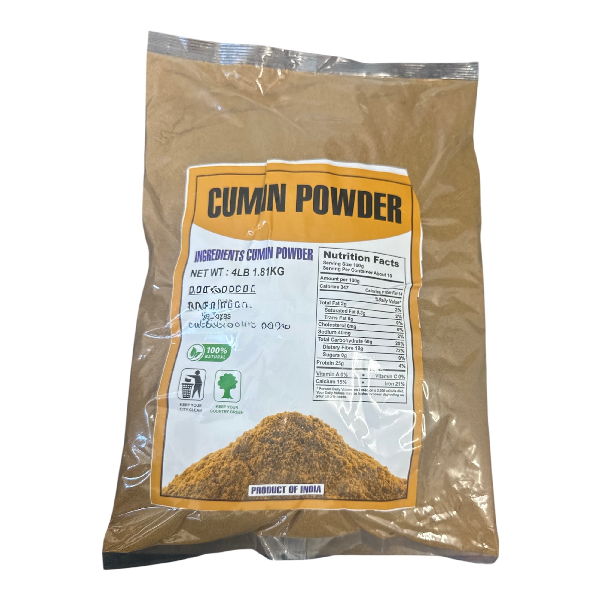 Cumin Powder 4 LB