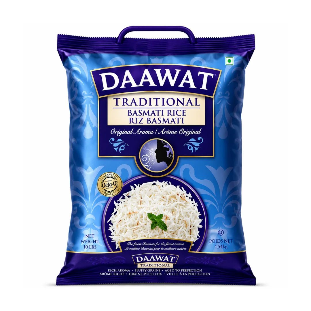 Daawat Traditional Basmati Rice 10 Lb