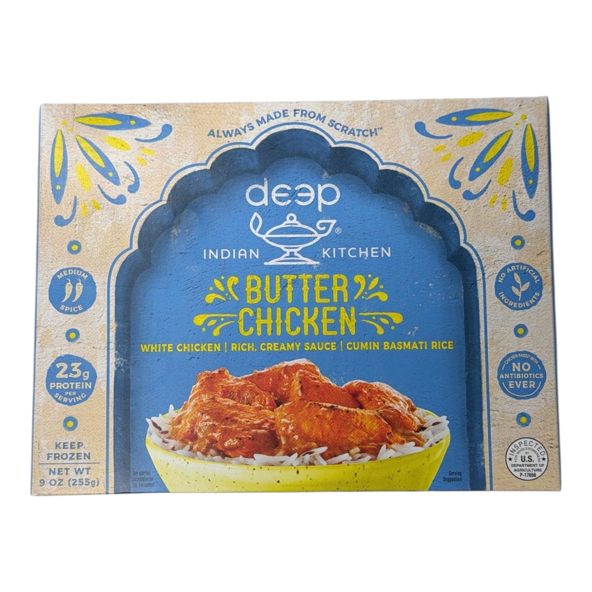 Deep Butter Chicken with Rice 9 Oz