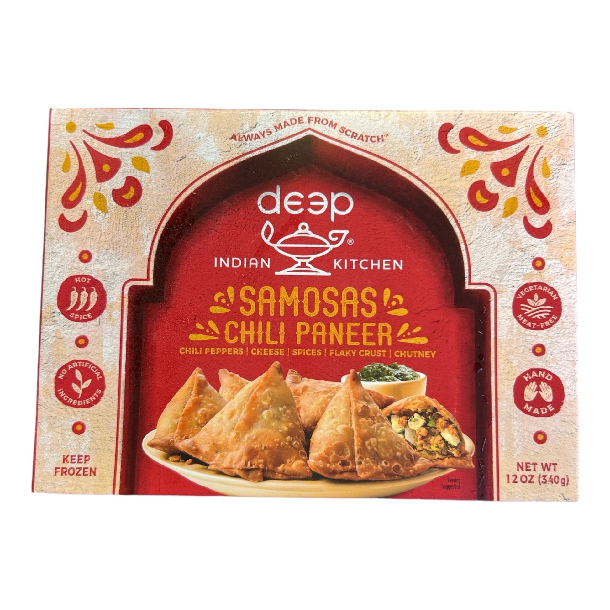 Deep Chilli Paneer Samosa 12 Oz