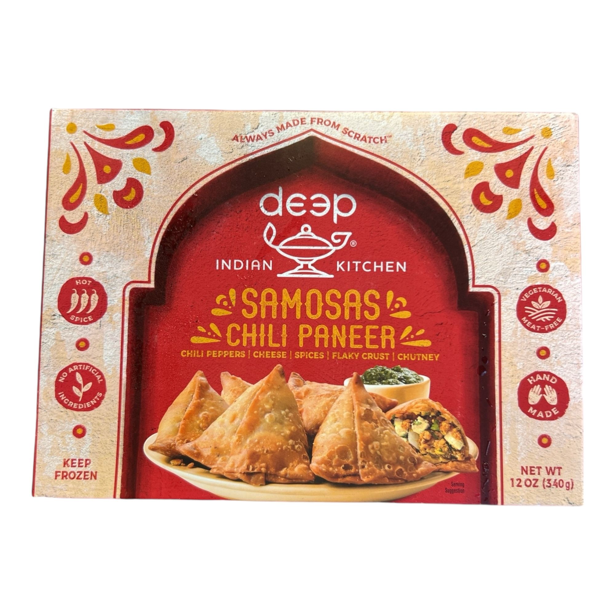 Deep Chilli Paneer Samosa 12 Oz