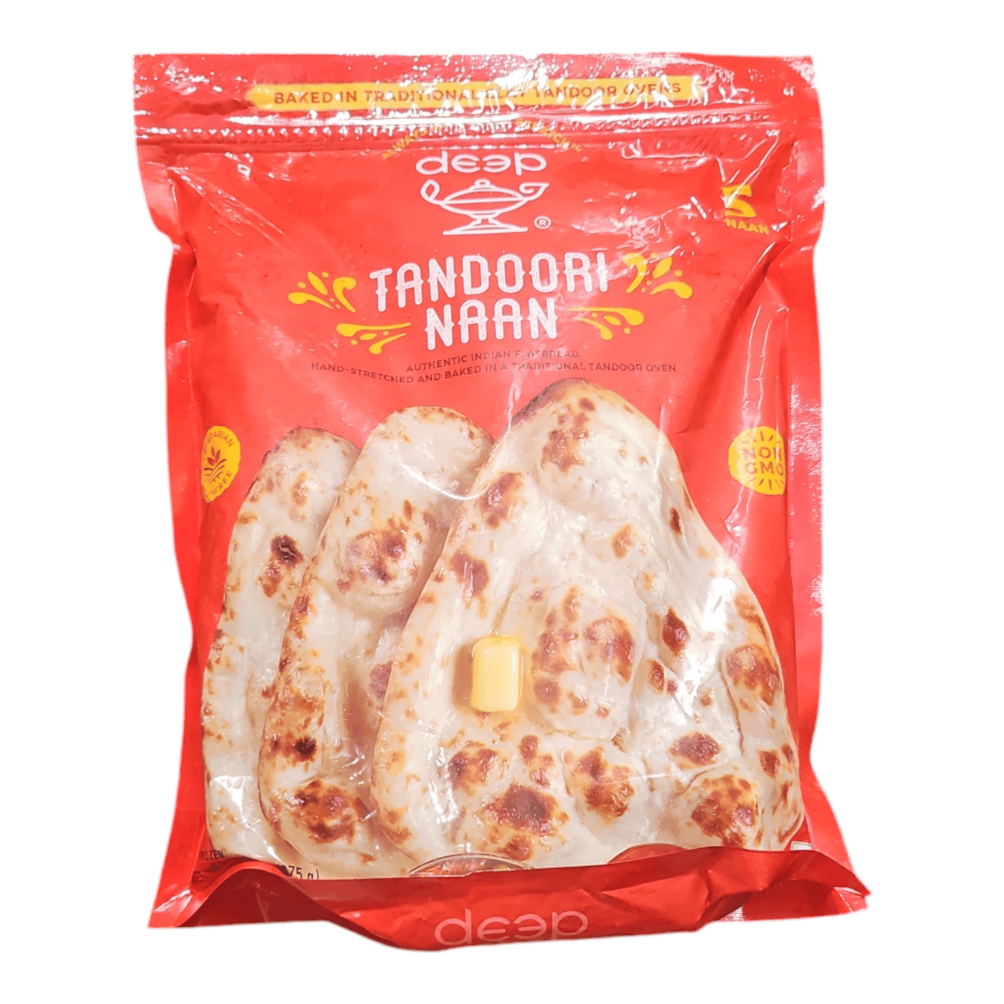 Deep Frozen Tandoori Naan (Pack o f 5)