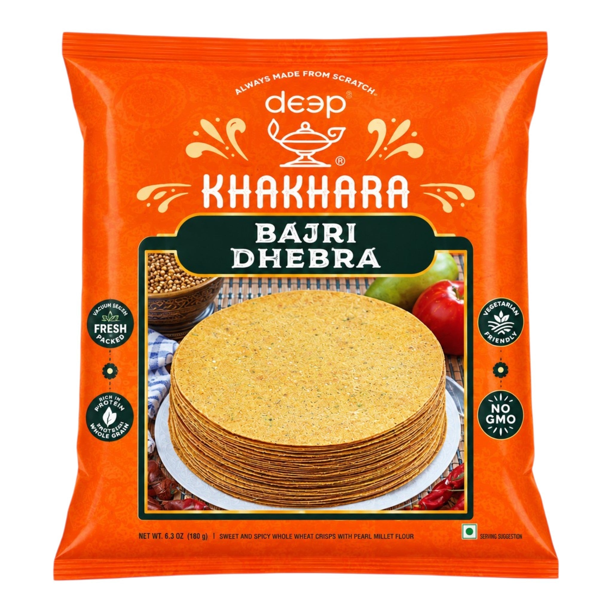 Deep Kha Bajri Dhebra 7 Oz