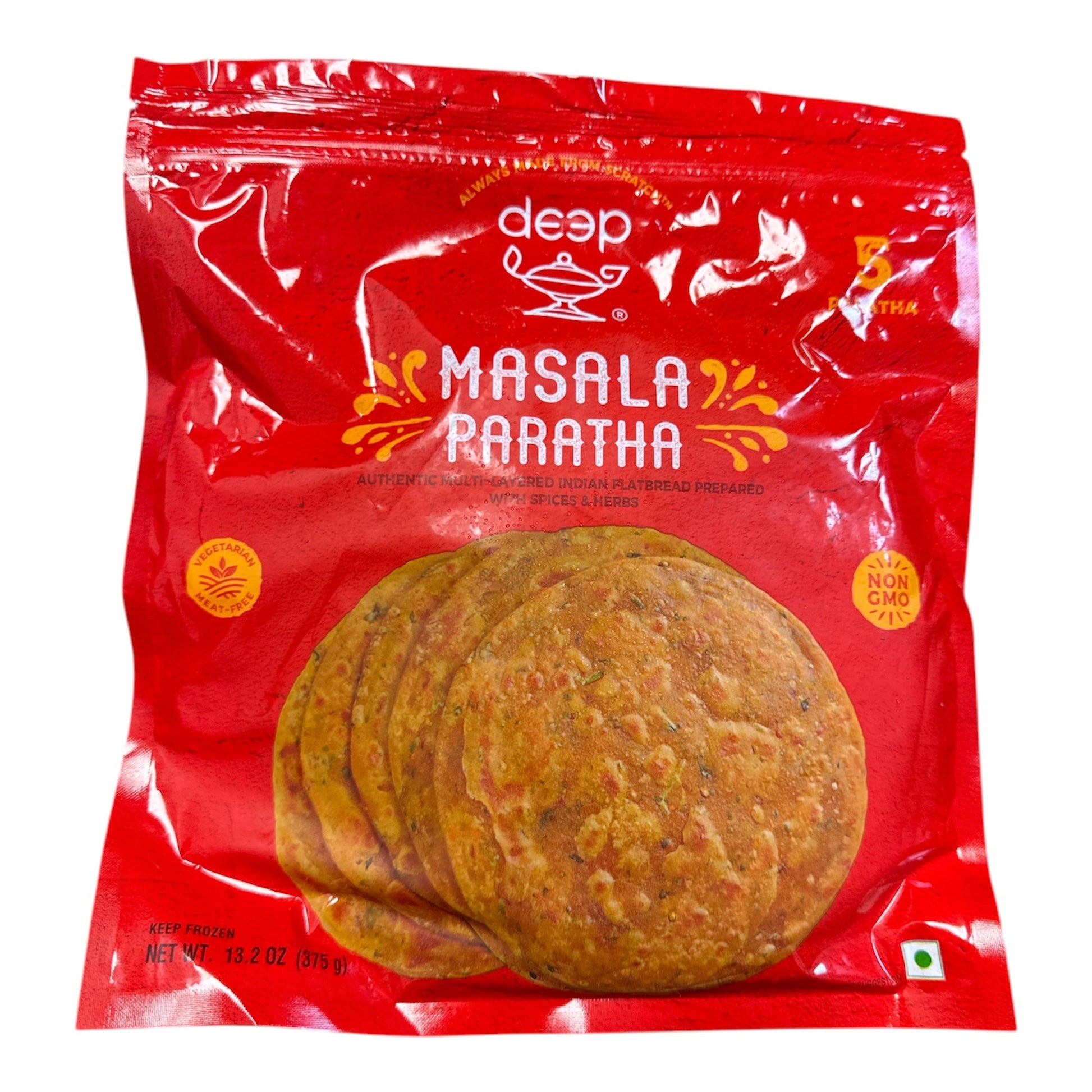 Deep Masala Paratha 5 Pc 13.2 Oz
