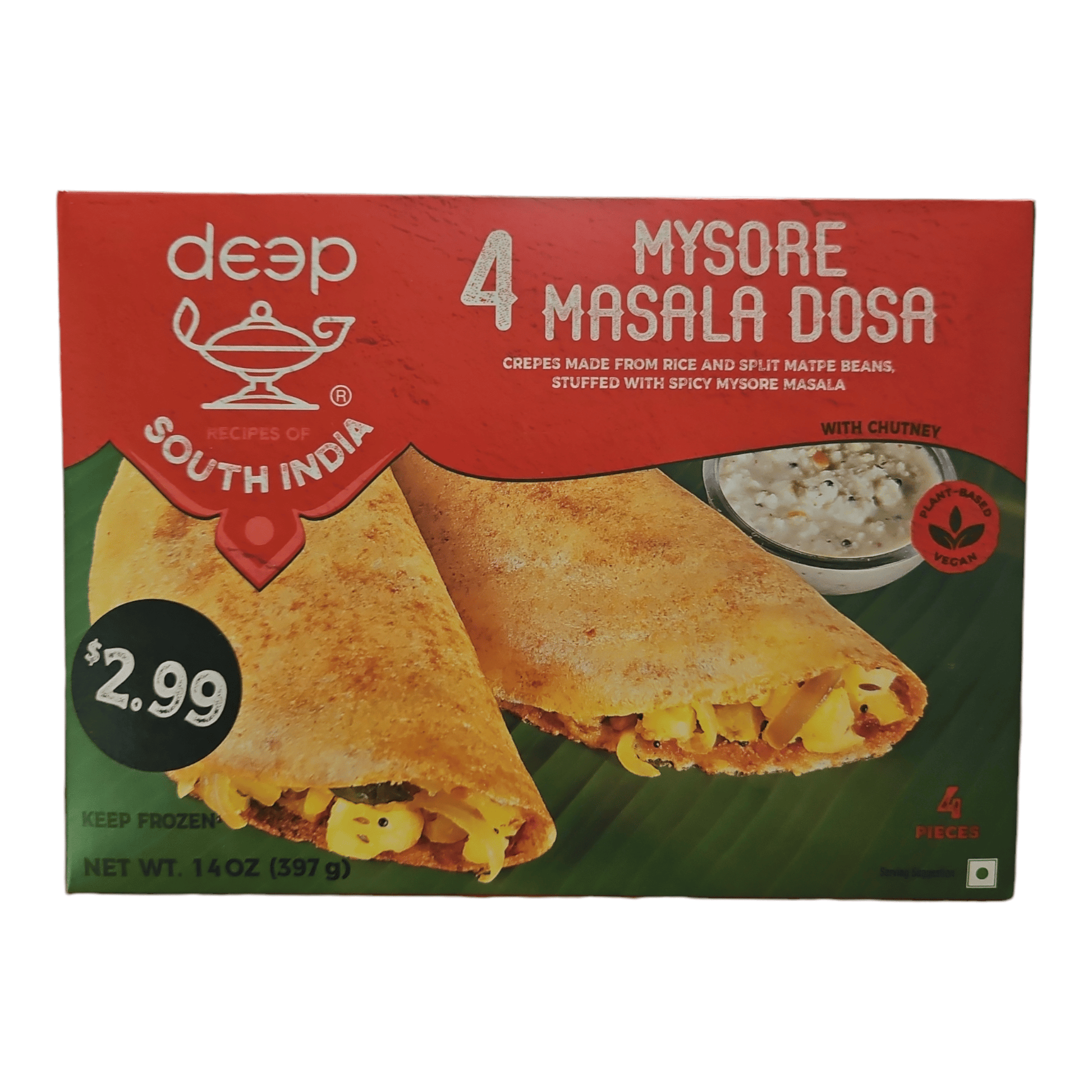 Deep Mysore Masala Dosa (Pack of 4)