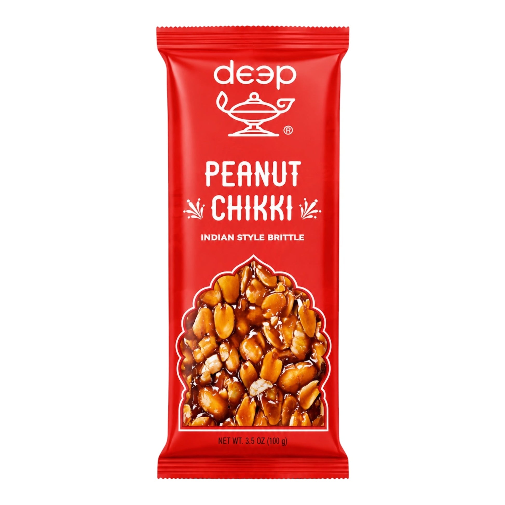 Deep Peanut Chikki Bar 3.5 Oz