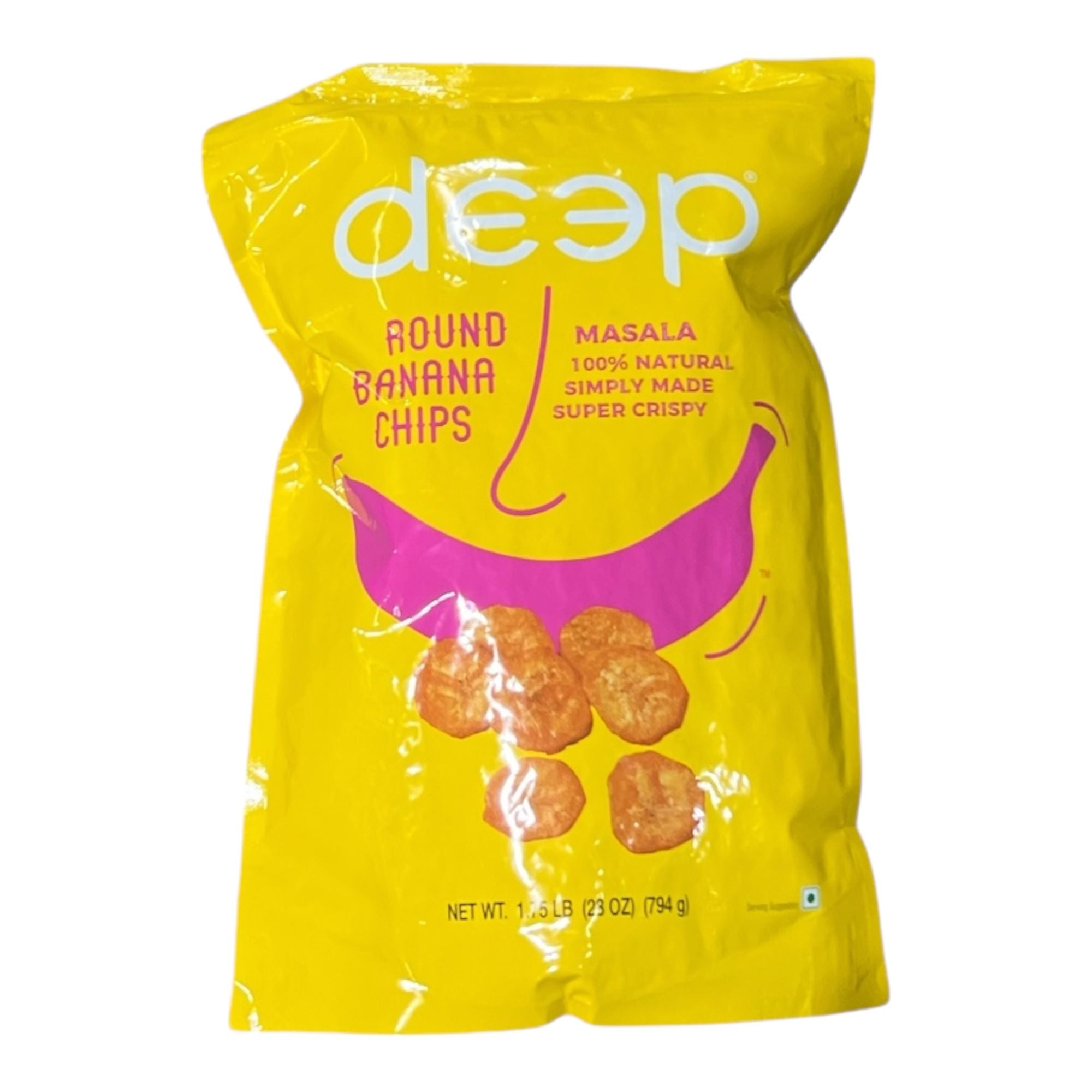 Deep Round Banana Chips Masala (Red)