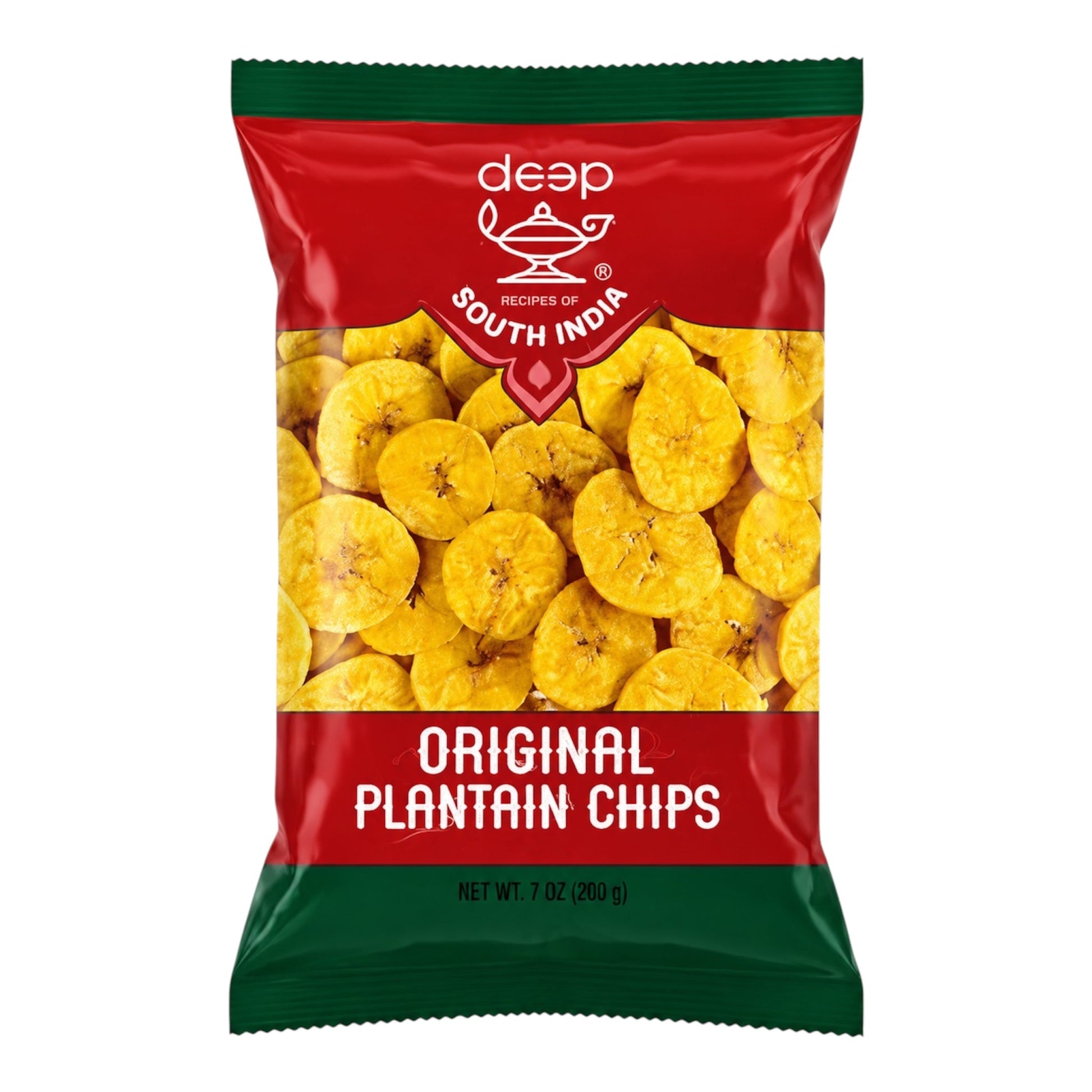 Deep SI Original Plantain Banana Chips 7 Oz
