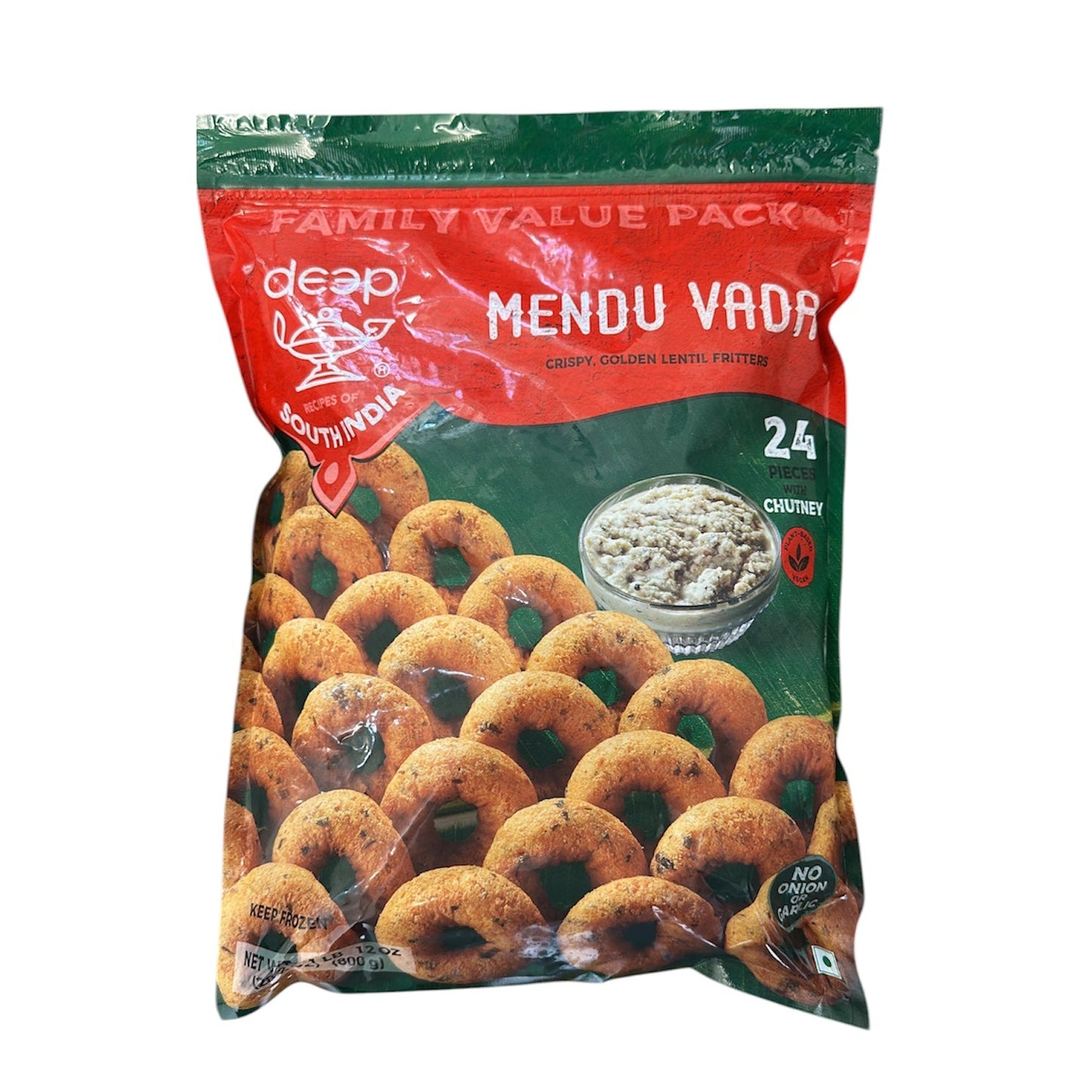 Deep South Indian Mendu Vada Family Pack of 24