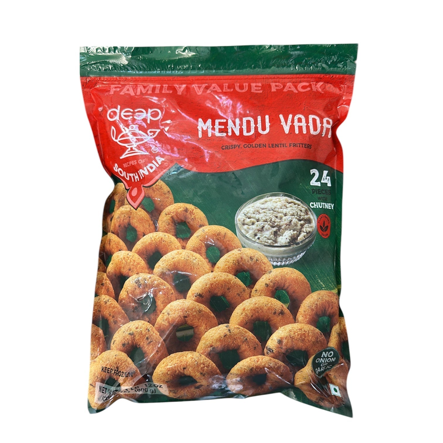 Deep South Indian Mendu Vada Family Pack of 24