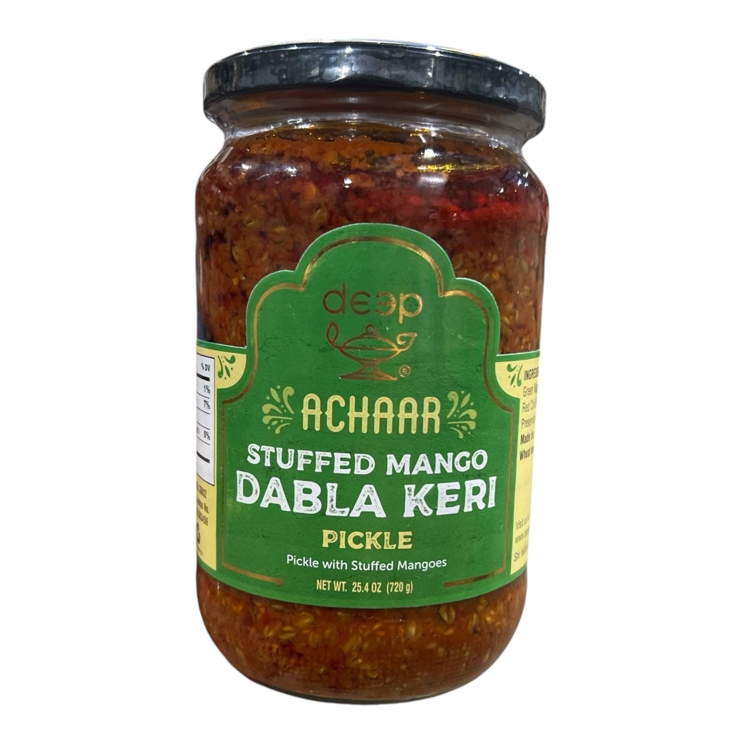 Deep Stuffed Mango Dabla keri Pickle (Achaar) 25.4 Oz