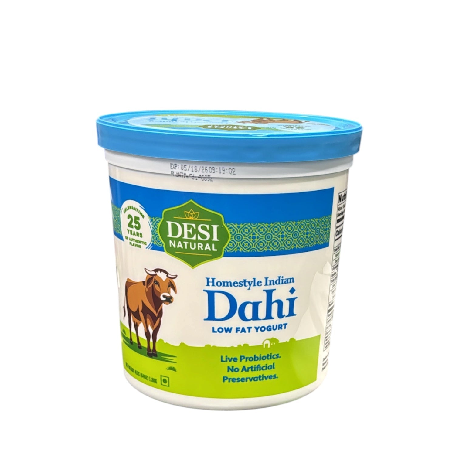 Desi Low Fat Yogurt 4 Lb