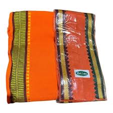 Dhoti & Gamcha Set (Red,Yellow,White,Orange)