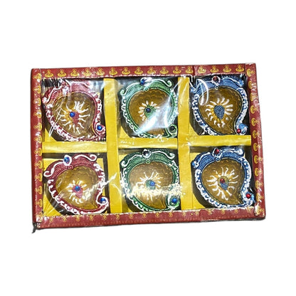 Diwali Diya Color Box of 6