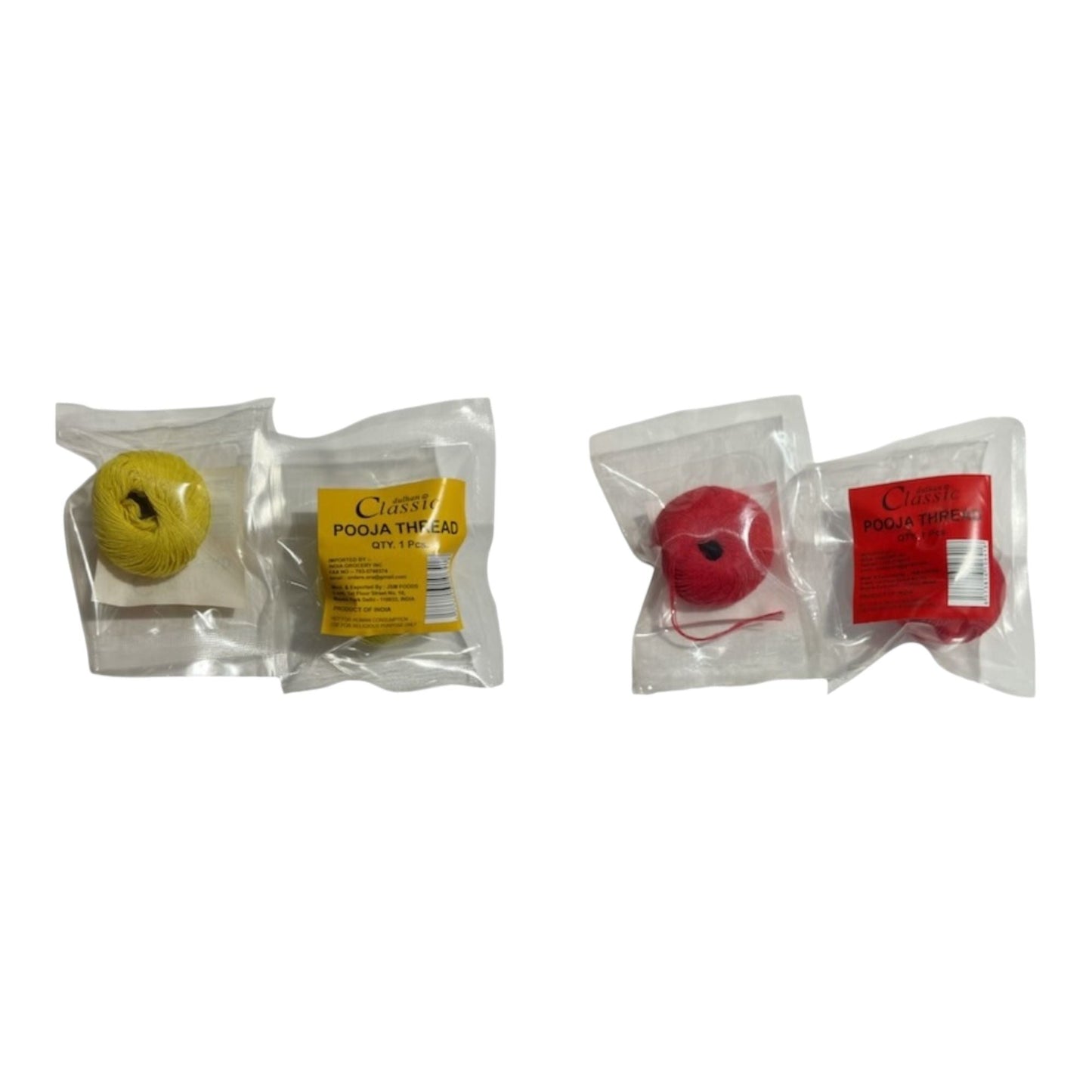 Dulhan Classic Pooja Thread Red, Yellow – Insta Mandi