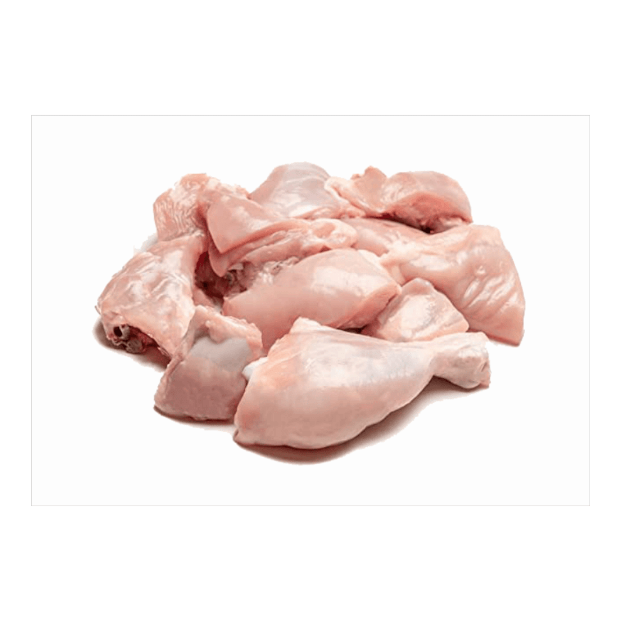 Halal Whole Chicken Cutup (skinless)