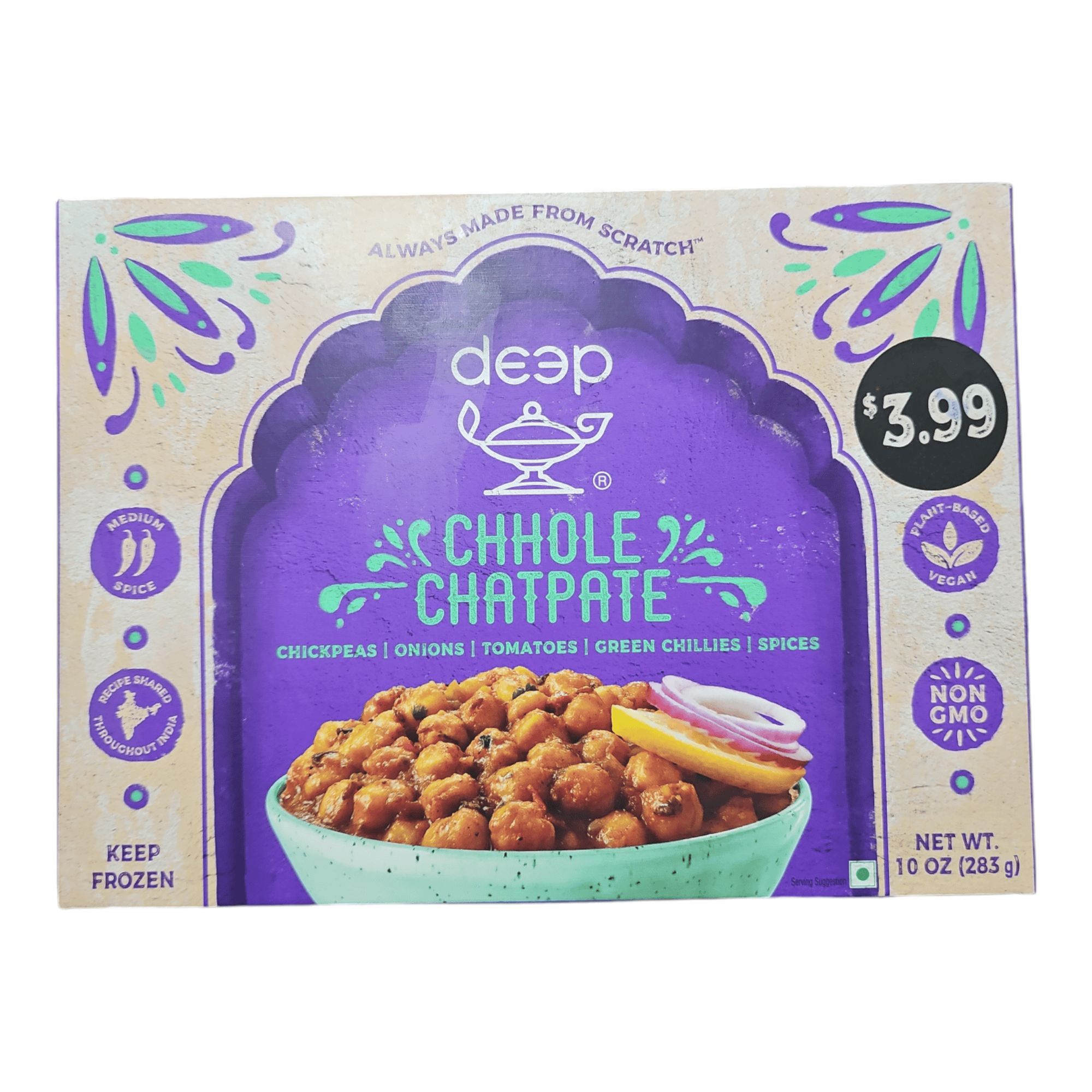 Frozen Deep Chhole Chatpate 10 Oz