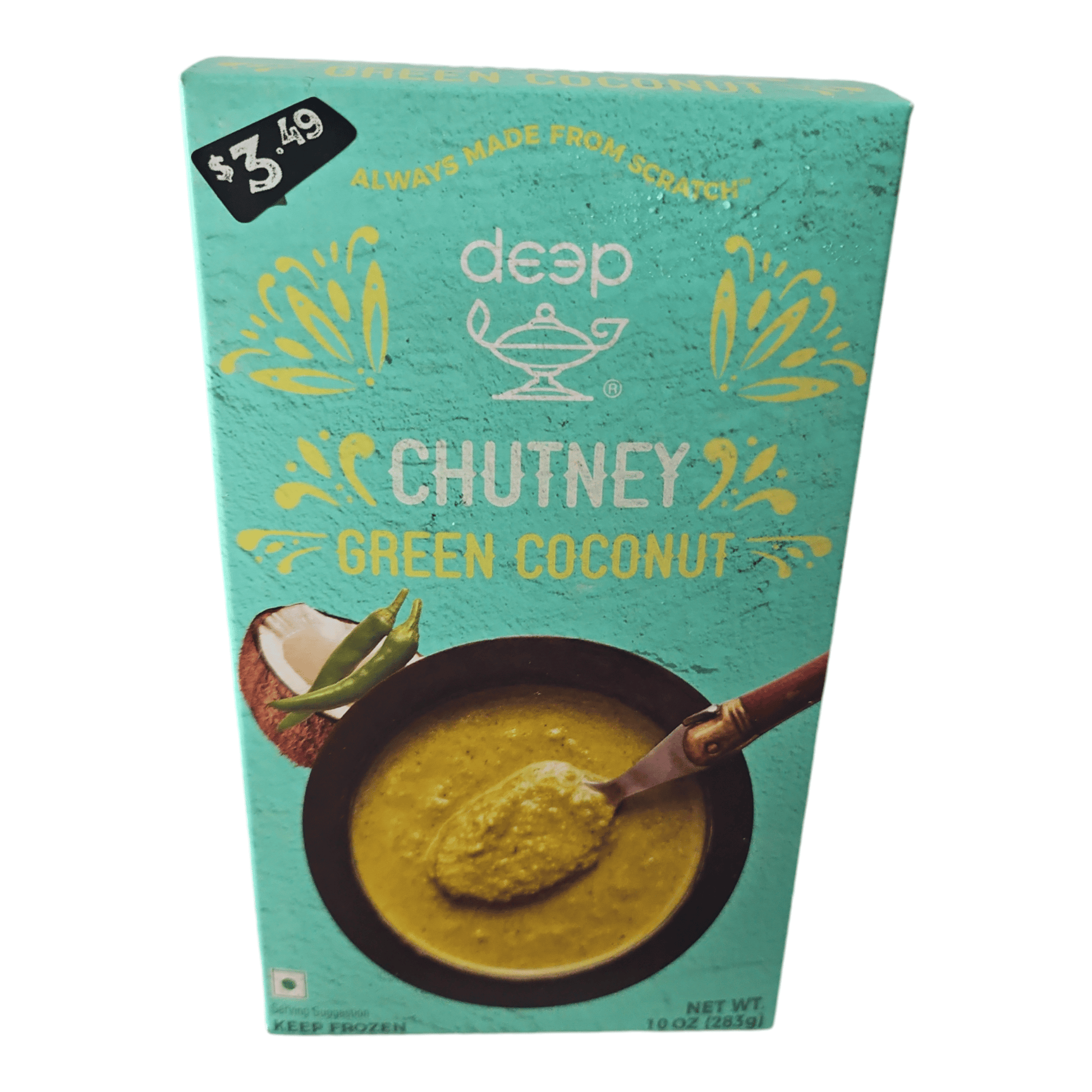 Frozen Deep Green Coconut Chutney