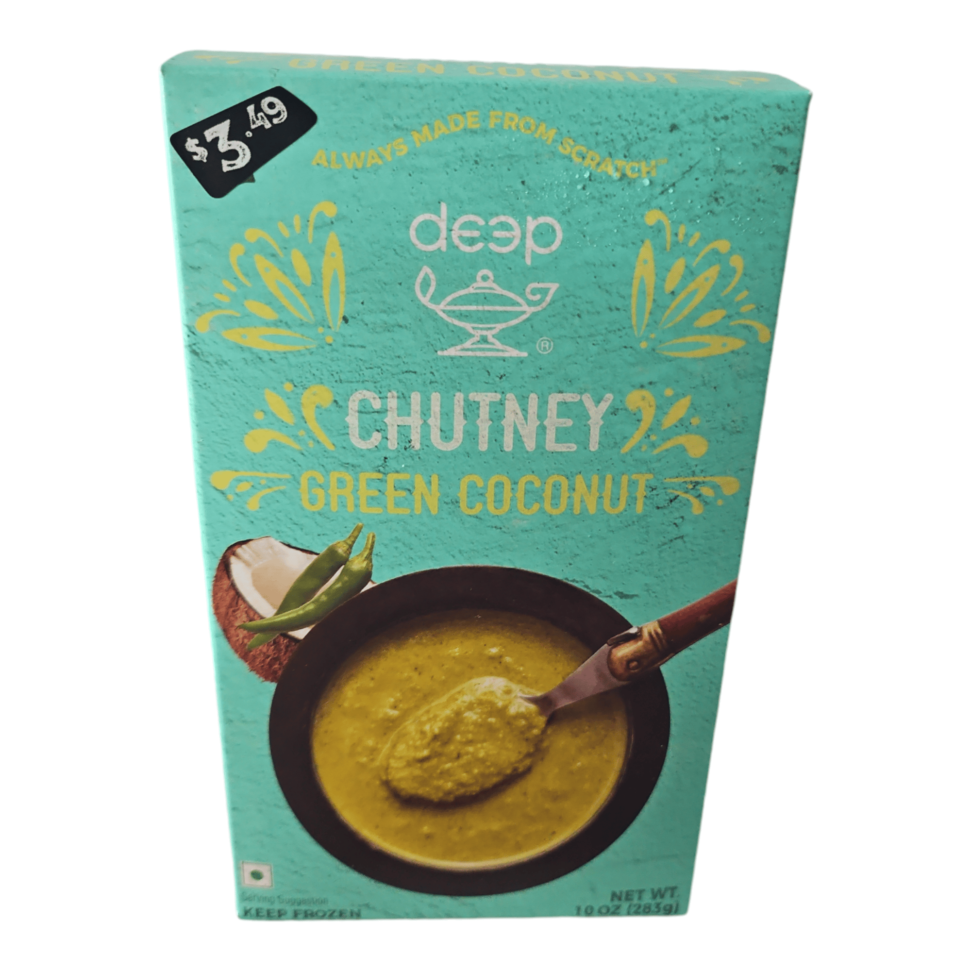 Frozen Deep Green Coconut Chutney