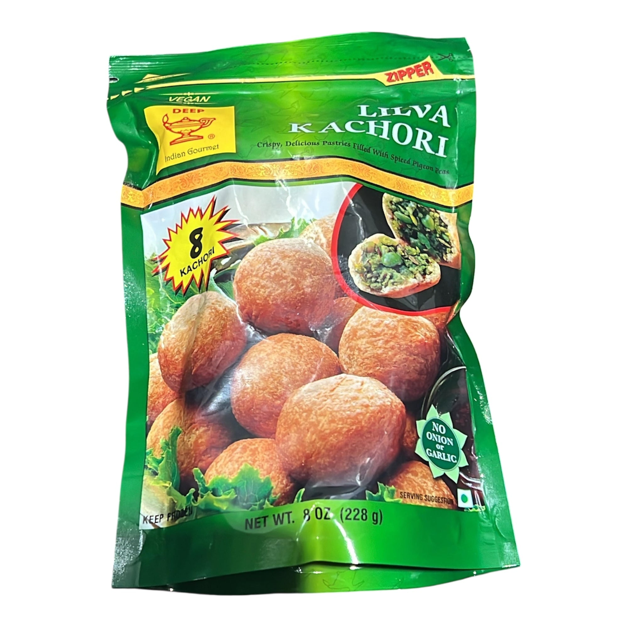 Frozen Deep Lilva Kachori (Pack of 8)
