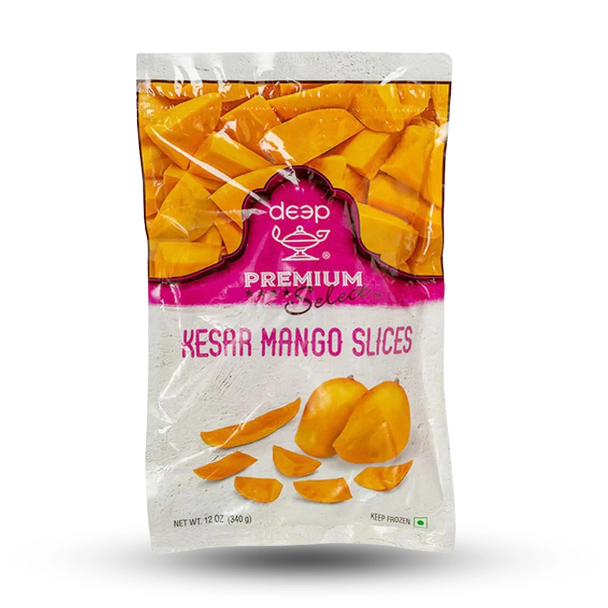 Frozen Deep Mango Slices 12 Oz