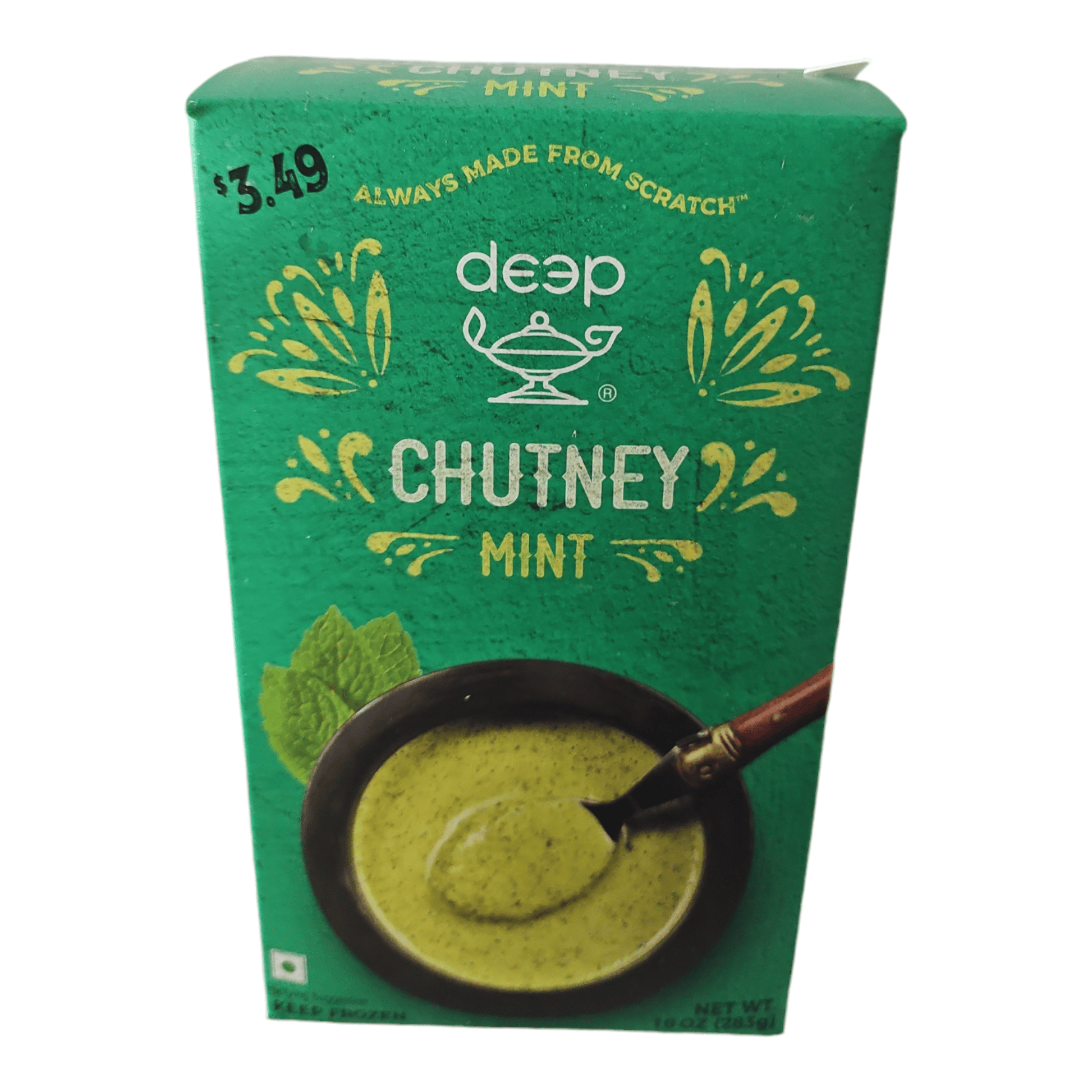 Frozen Deep Mint Chutney 10 Oz