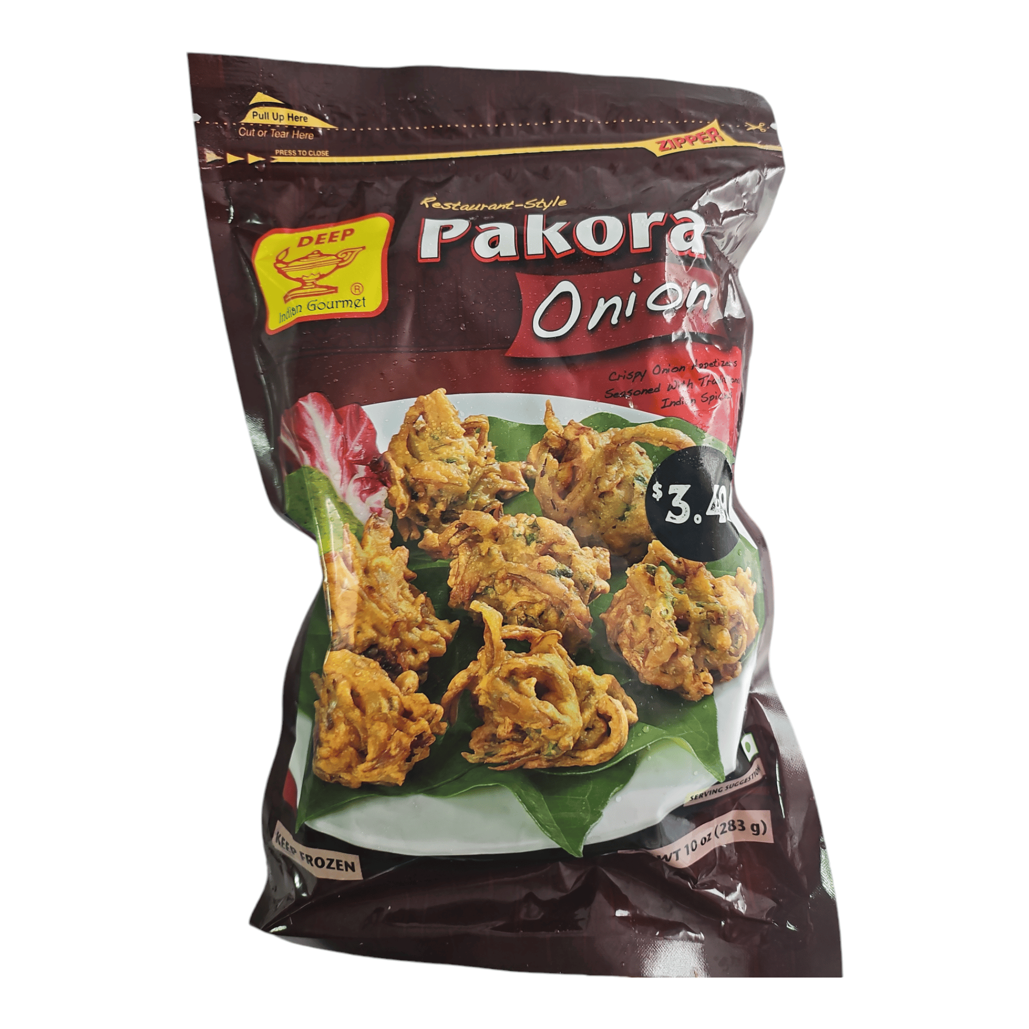 Frozen Deep Onion Pakora 10 Oz