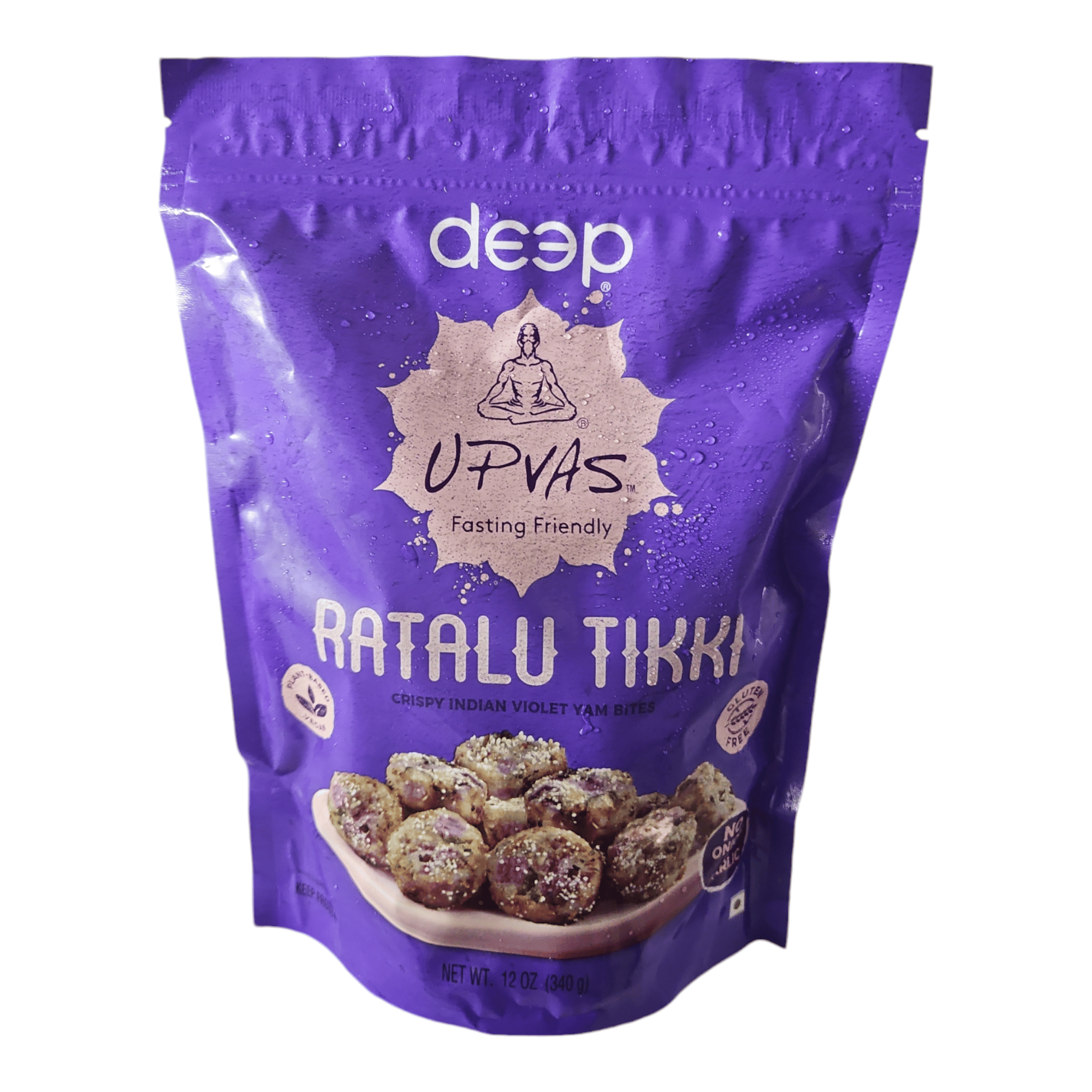 Frozen Deep Ratalu Tikki 12 Oz