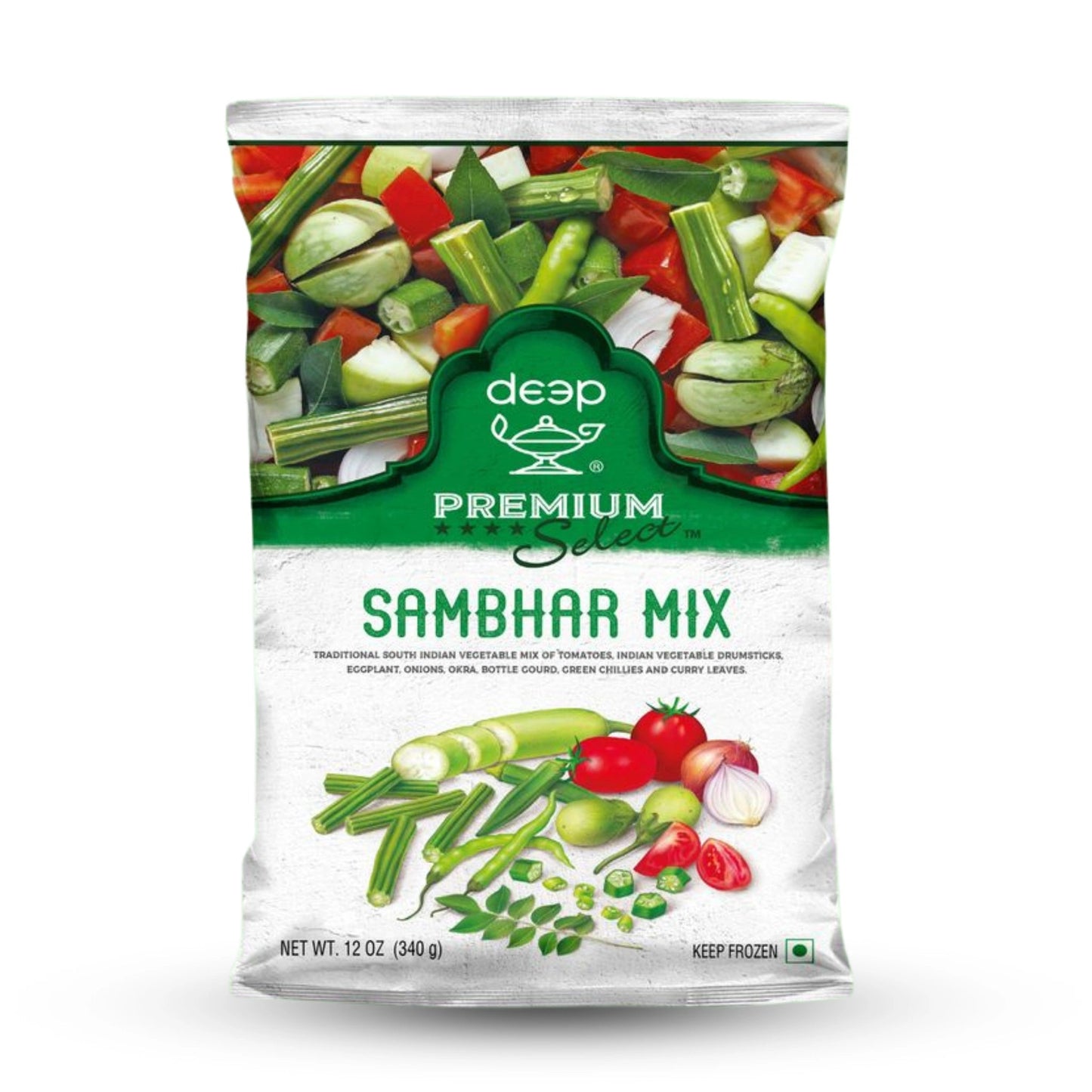 Frozen Deep Sambhar Mix 12 Oz