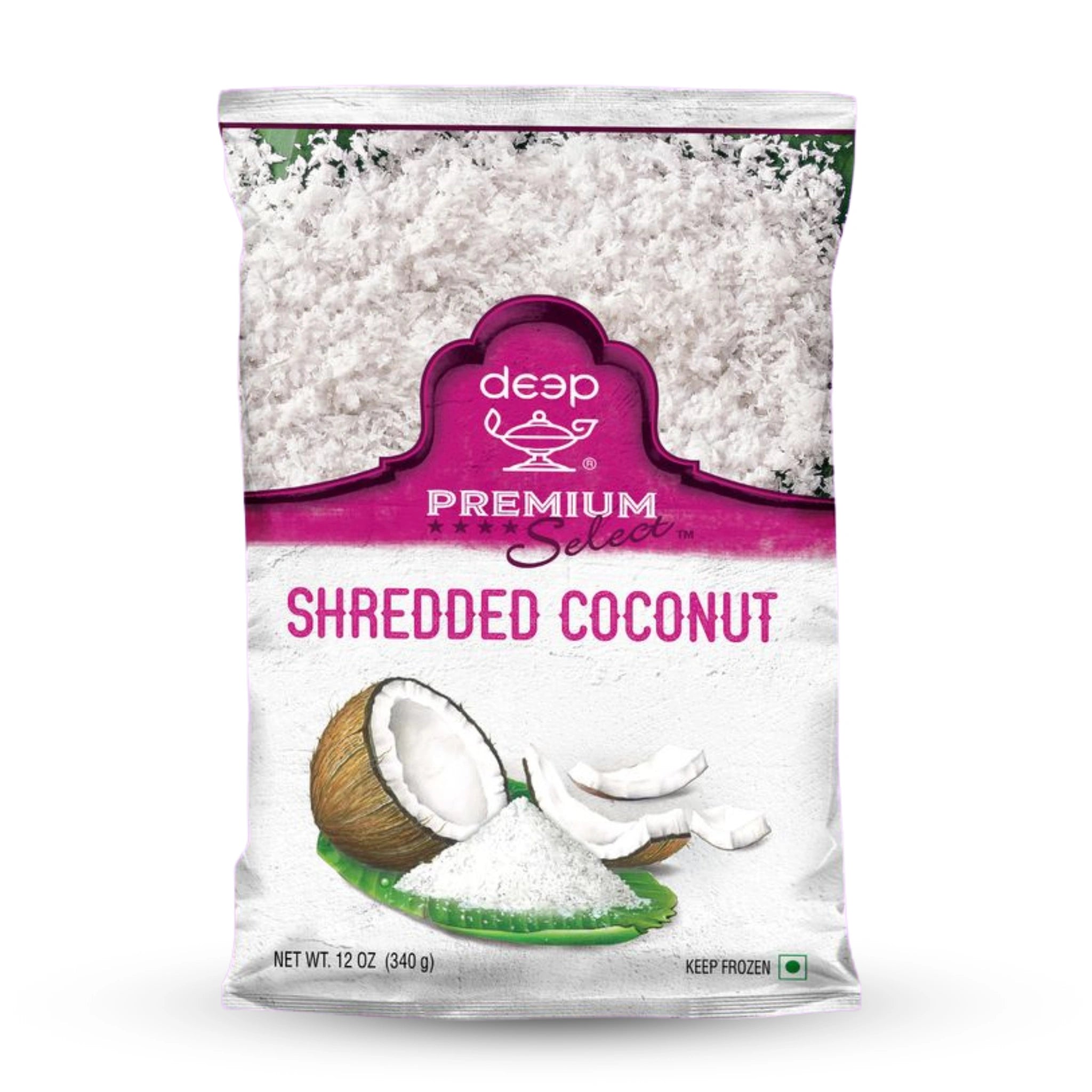 Frozen Deep Shredded Coconut 12 Oz