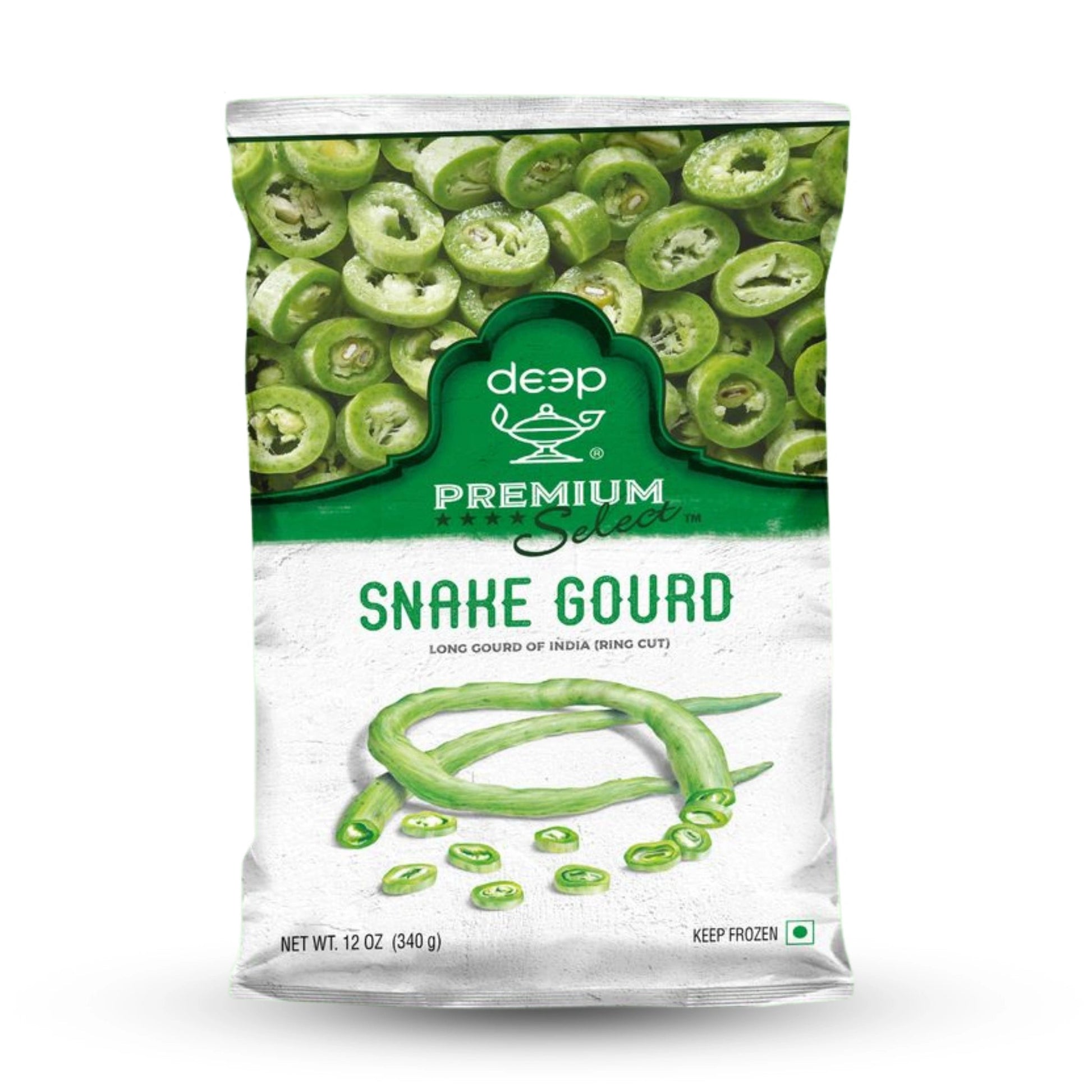 Frozen Deep Snake Gourd 12 Oz