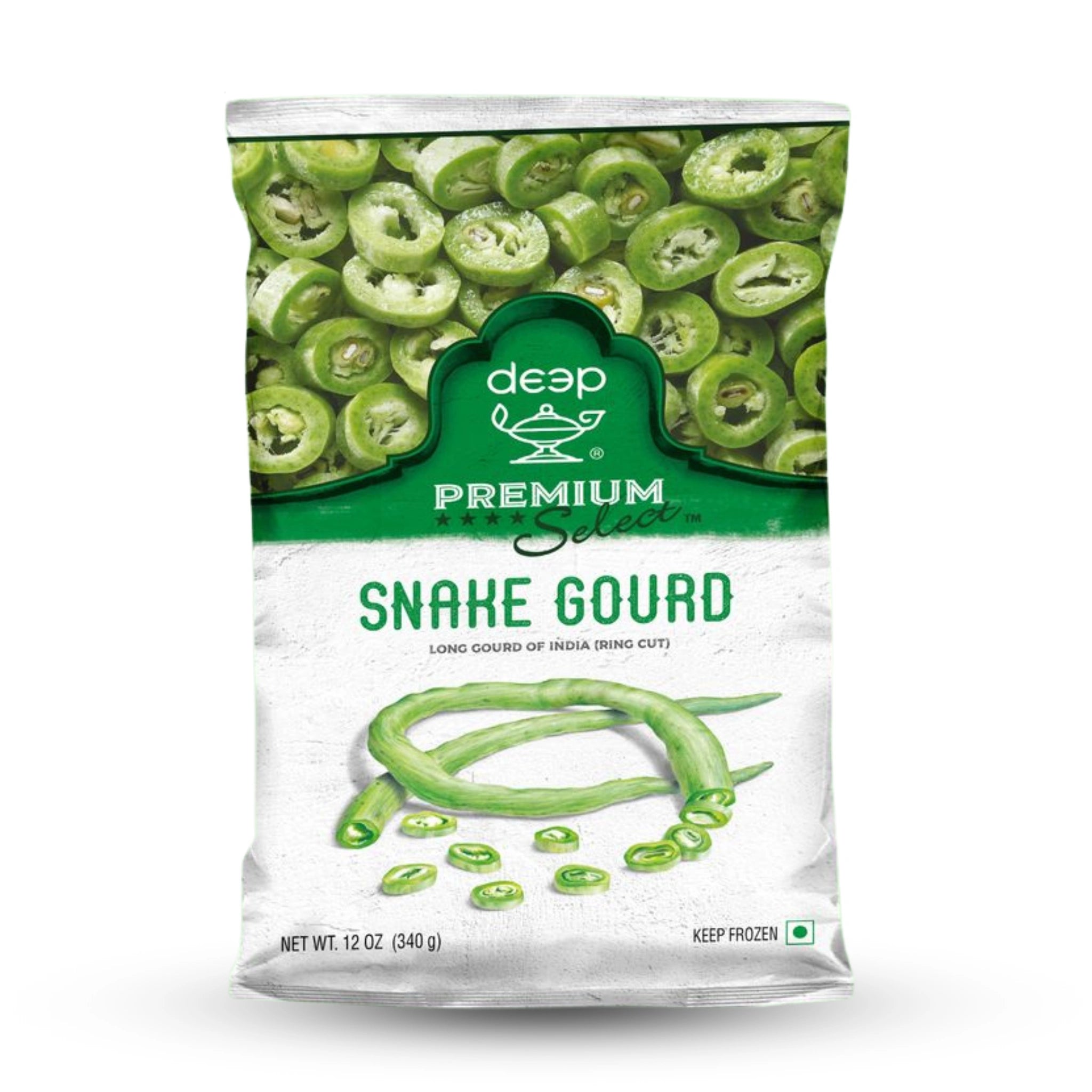 Frozen Deep Snake Gourd 12 Oz