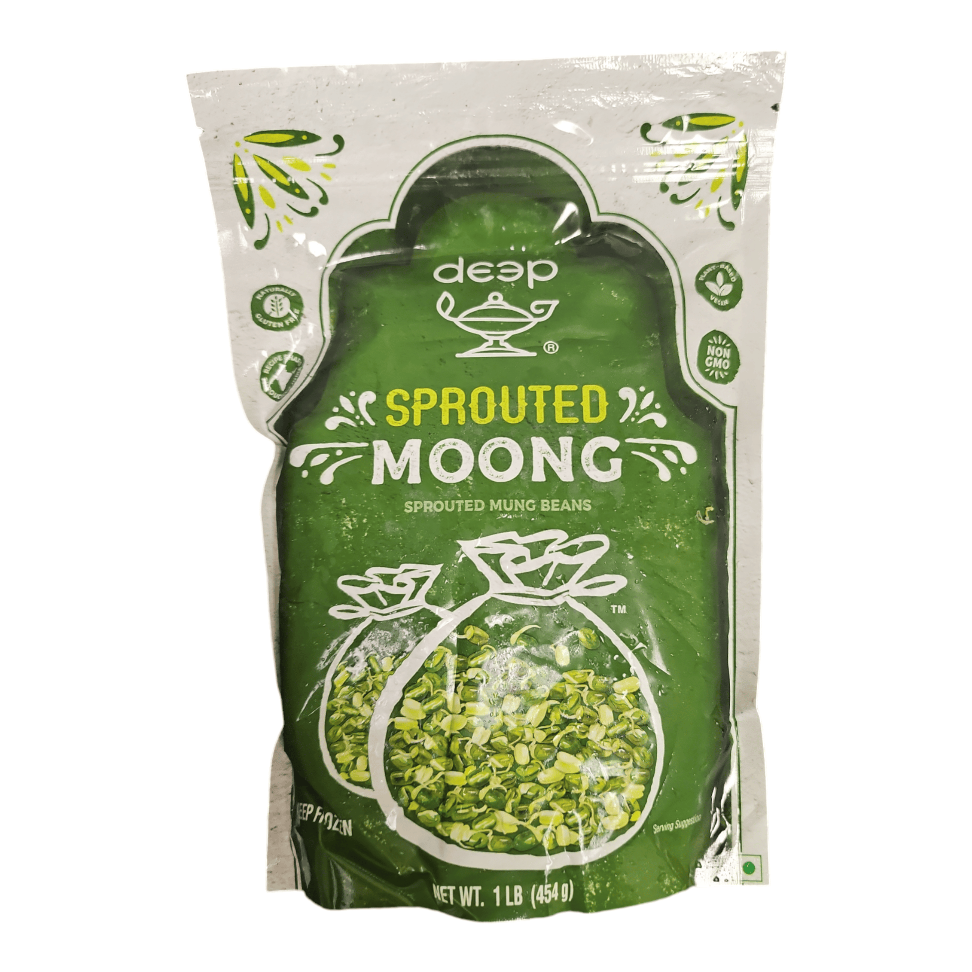 Frozen Deep Sprout Moong 16 Oz