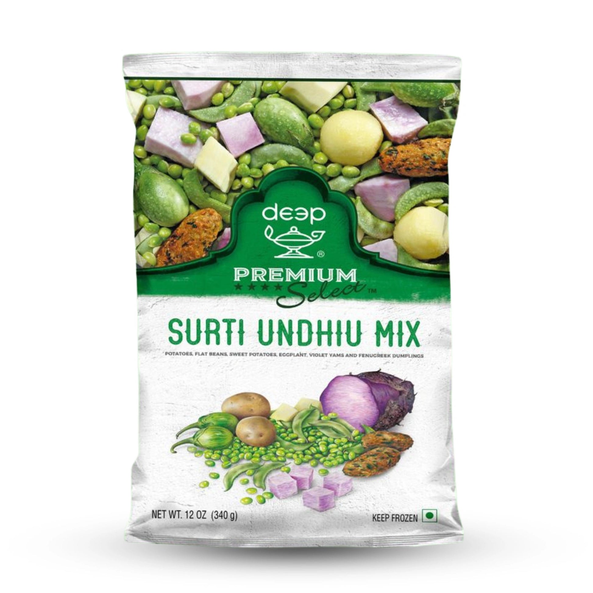 Frozen Deep Surti Undhiu Mix 12 Oz