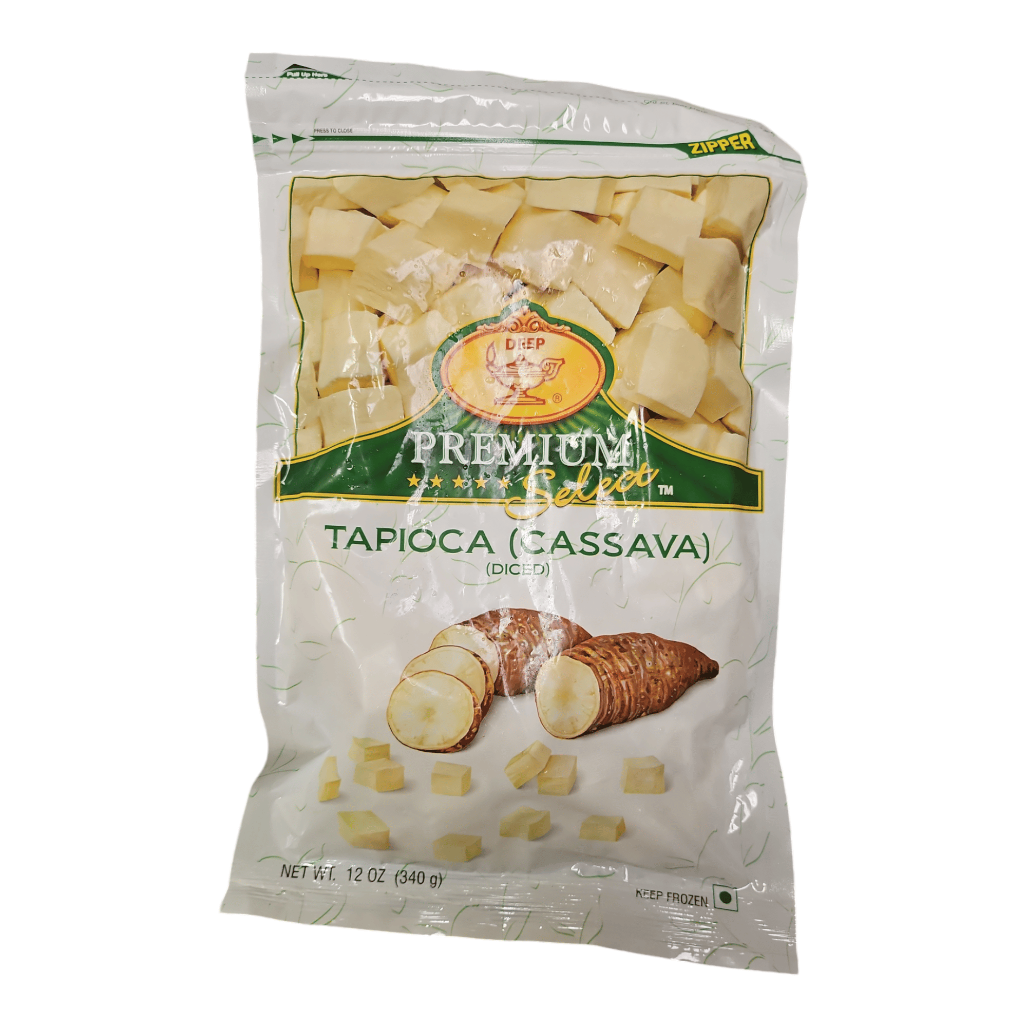 Frozen Deep Tapioca Diced 12 Oz